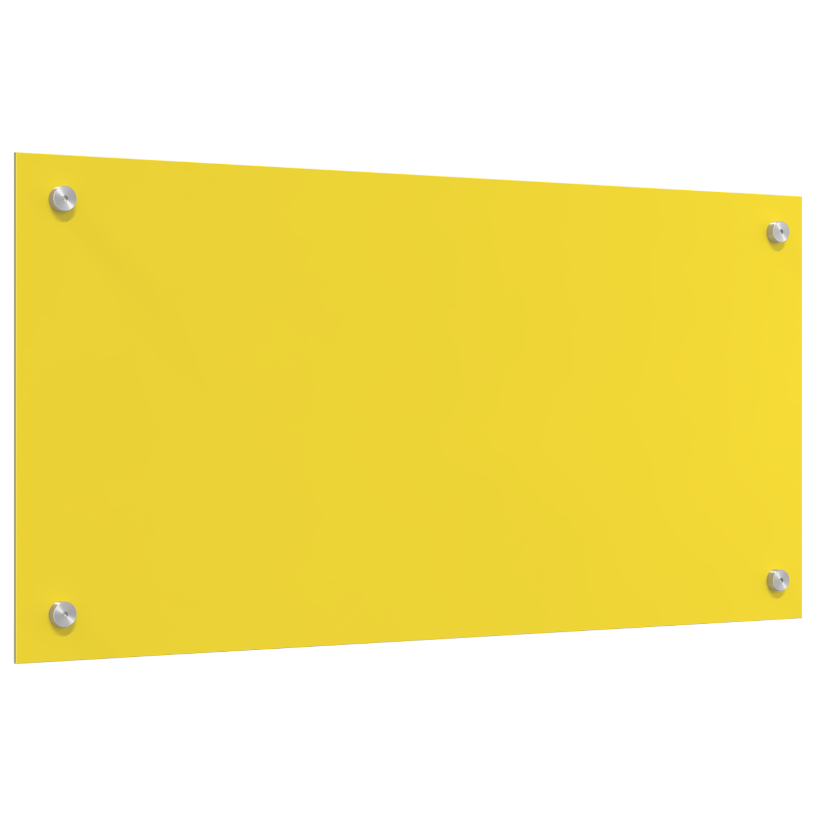 Yellow Kitchen Backsplash 80x40x0.6 cm Tempered Glass - Image 2