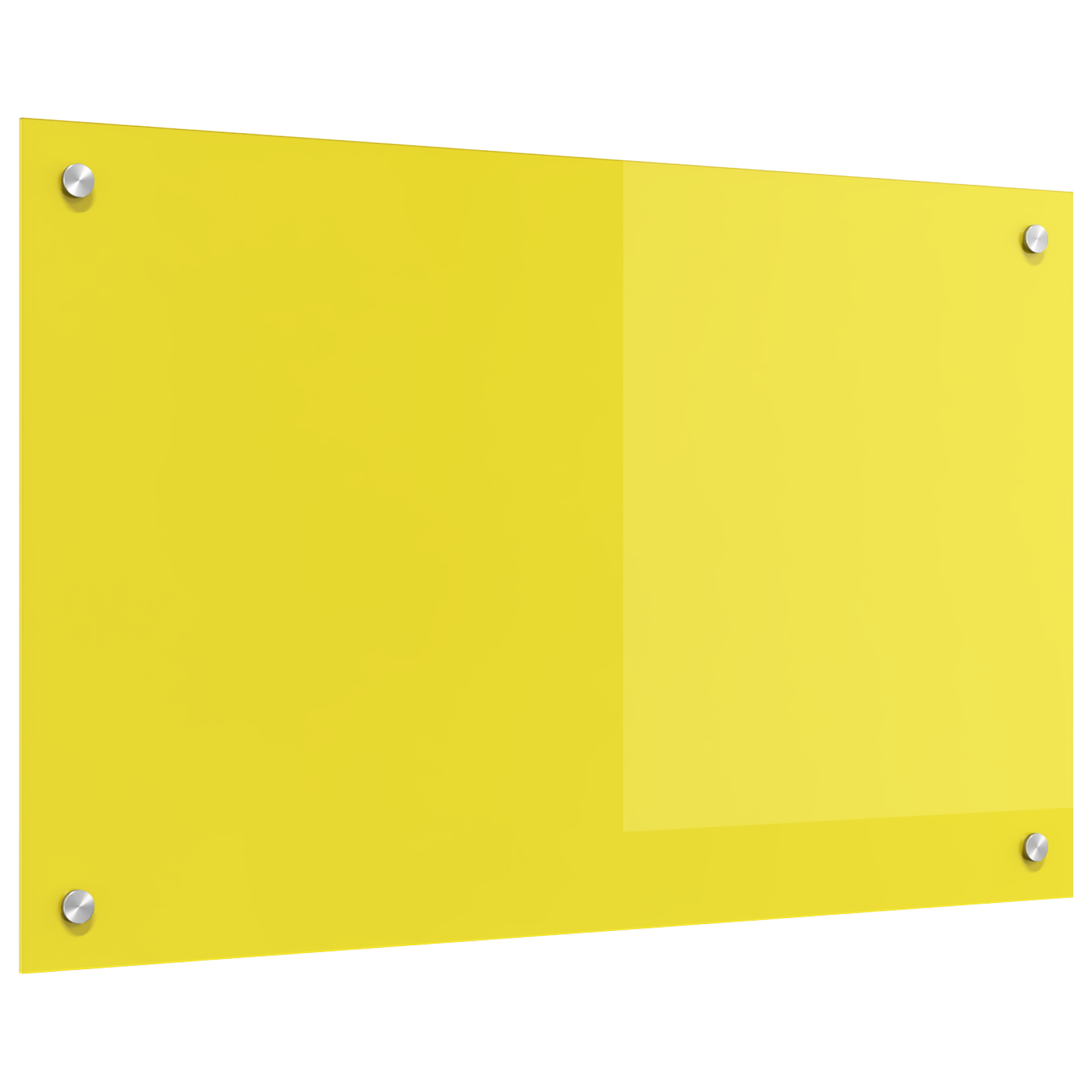 Kitchen Backsplash in Yellow - 80x50x0.6 cm Tempered Glass - Image 4