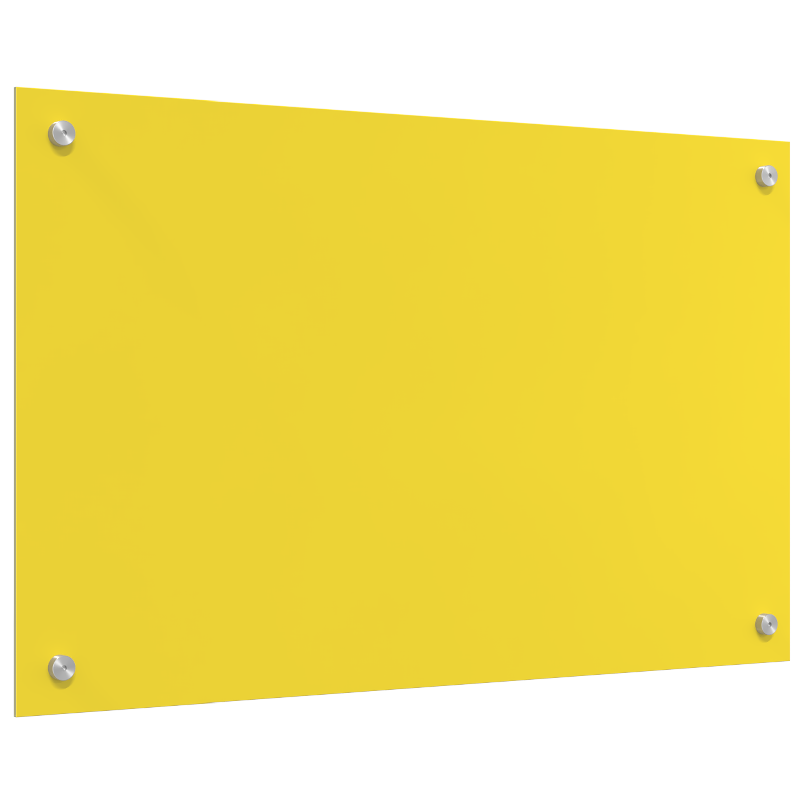 Kitchen Backsplash in Yellow - 80x50x0.6 cm Tempered Glass - Image 2