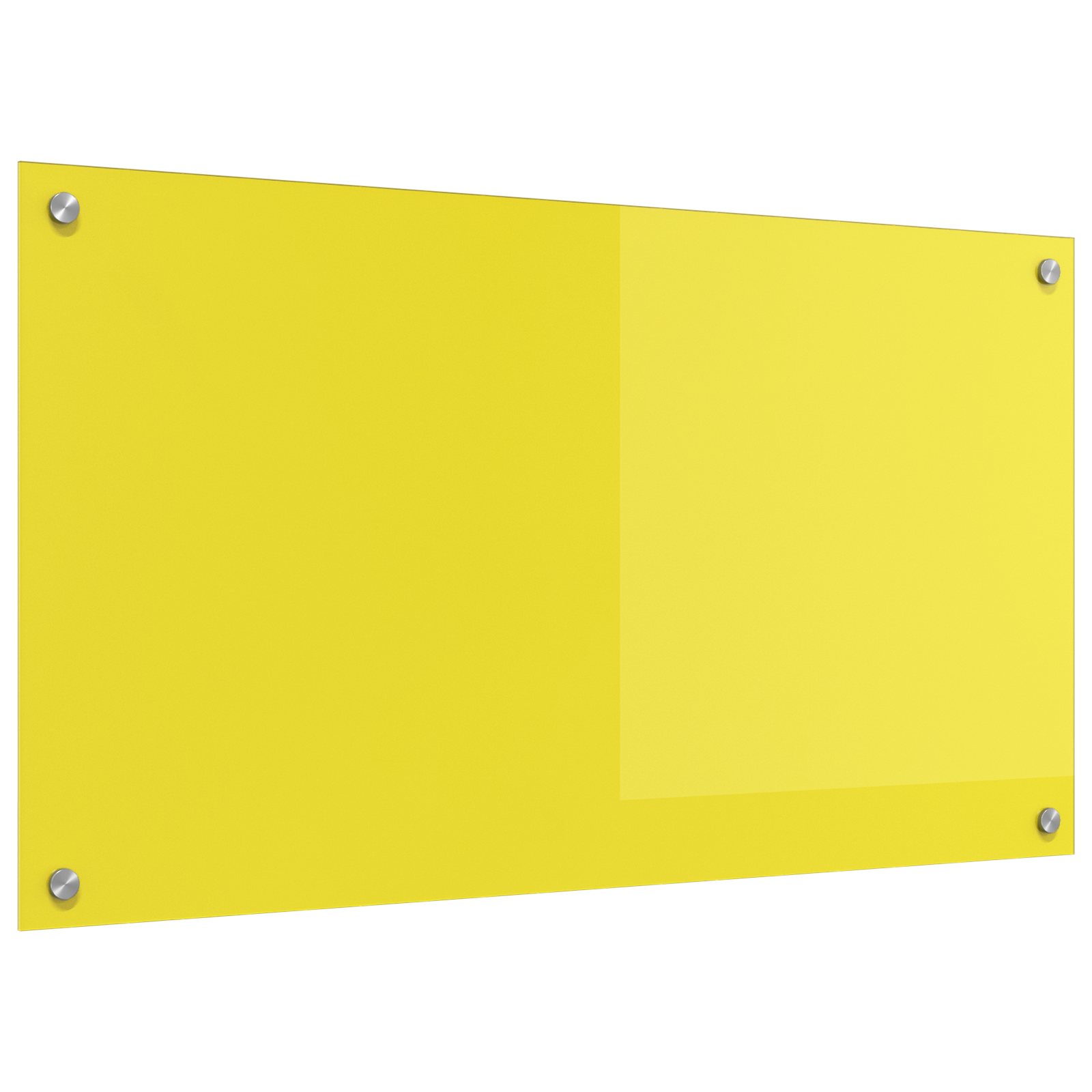 Yellow Kitchen Backsplash, 90x50x0.6 cm, Tempered Glass - Image 4