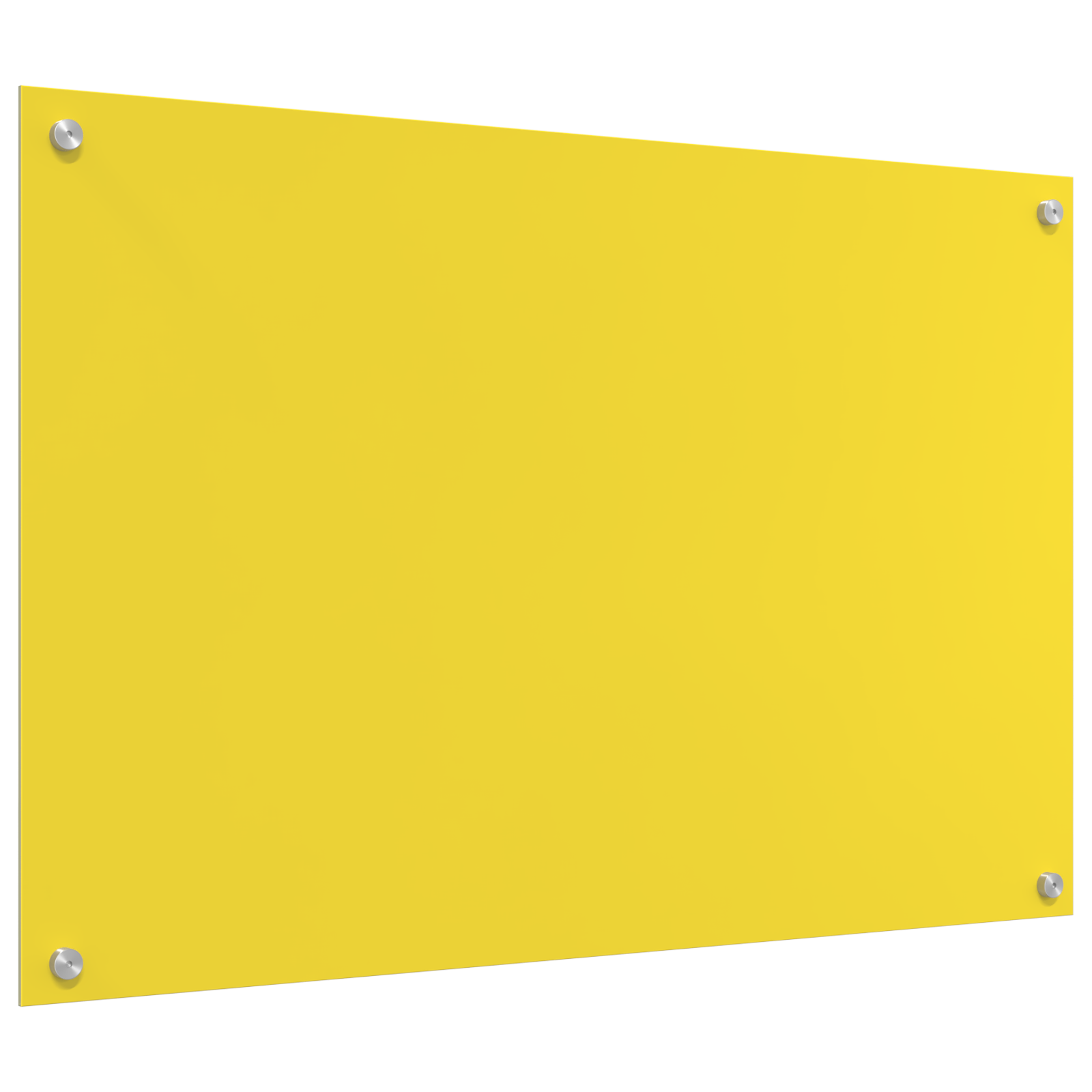 Kitchen Backsplash Yellow 90x60x0.6 cm Tempered Glass - Image 2