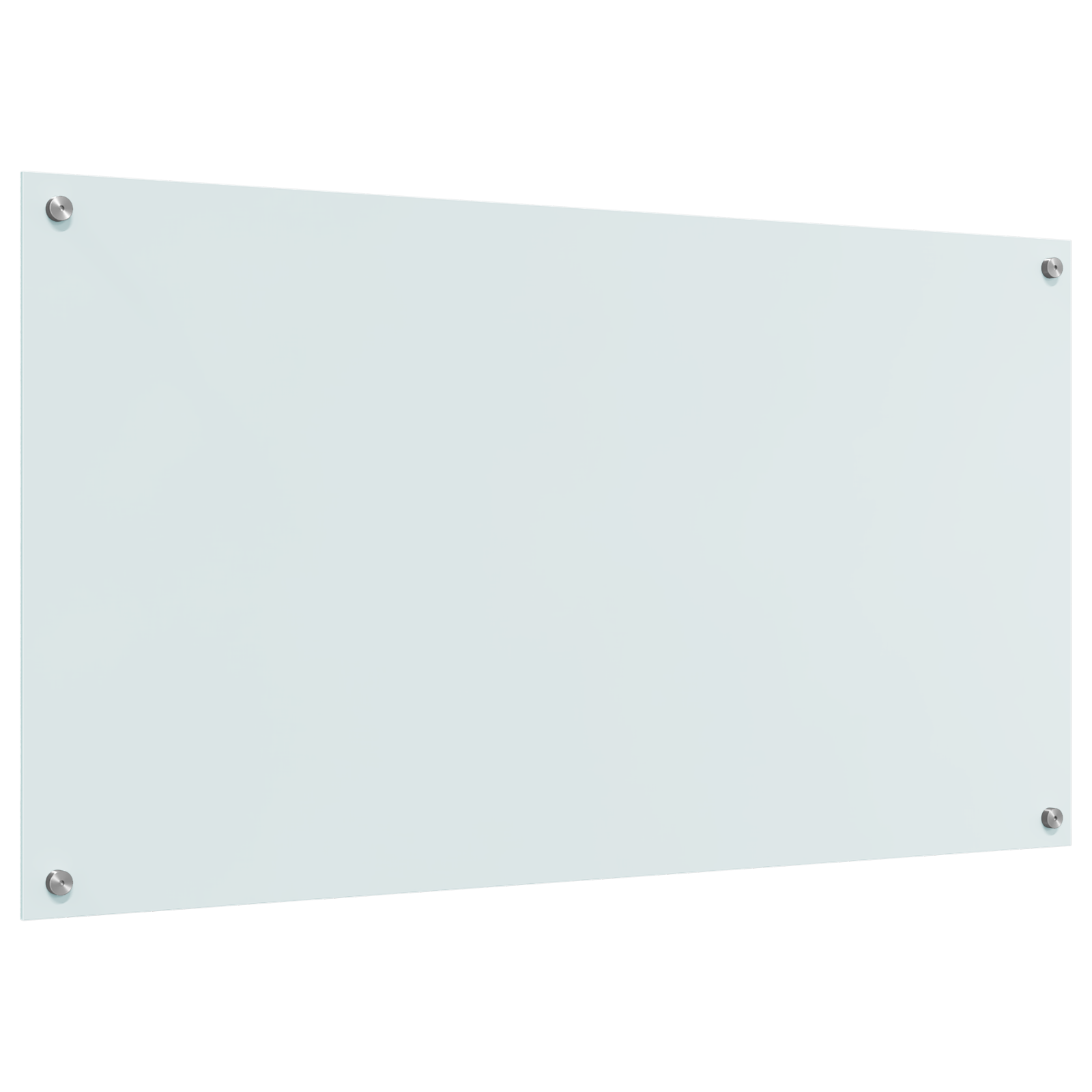 Kitchen Backsplash White 110x60x0.6 cm Tempered Glass - Image 2