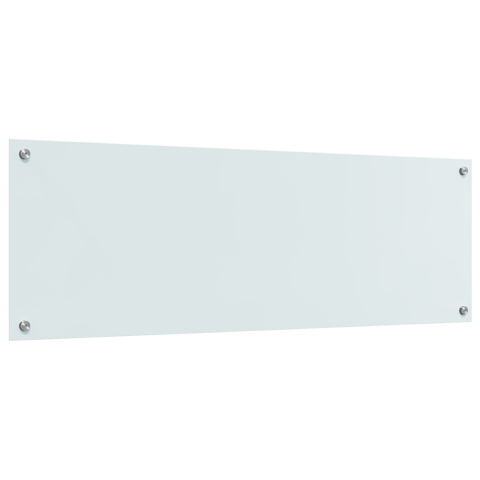 Kitchen Backsplash White 120x40x0.6 cm Tempered Glass - Image 2