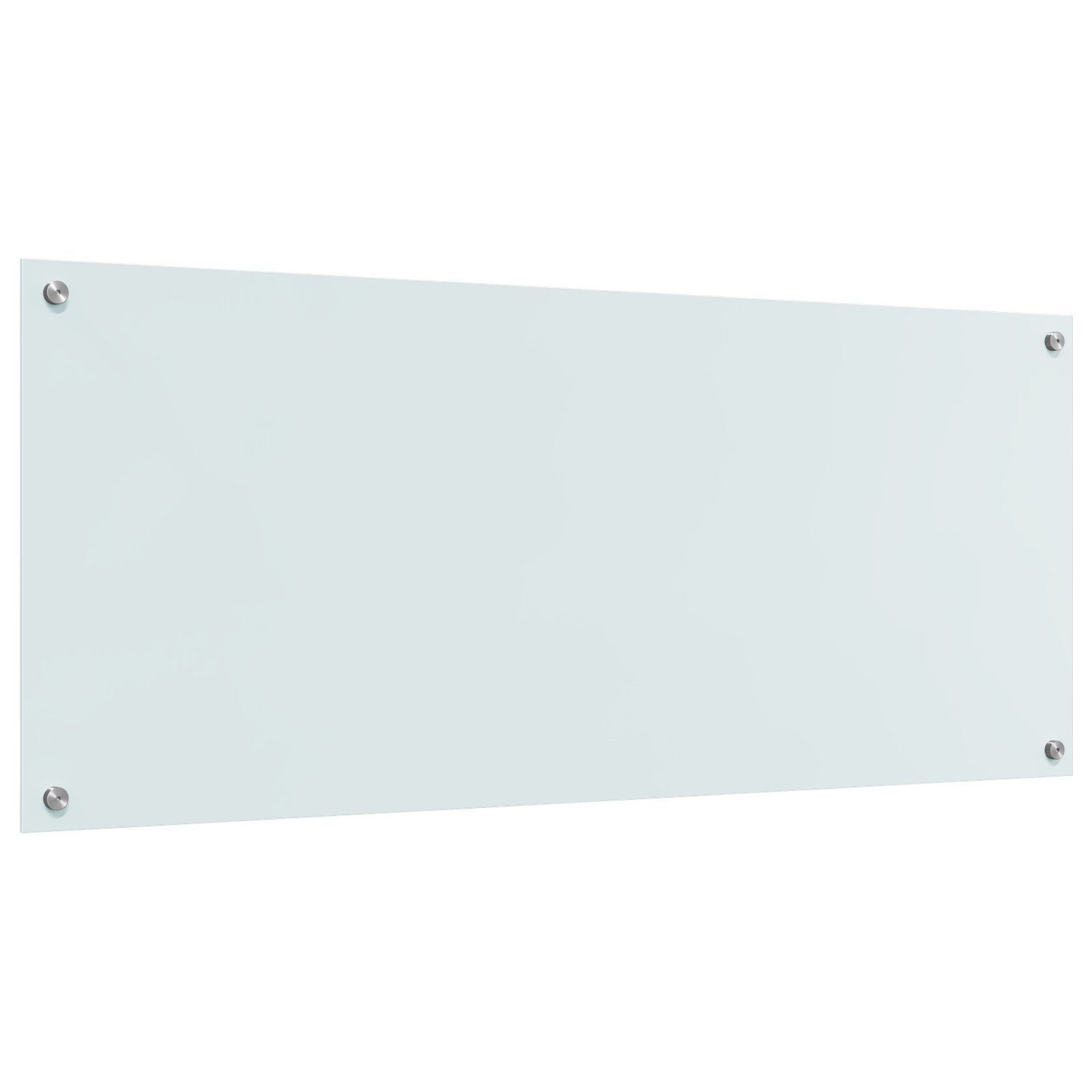 Kitchen Backsplash White 120x50x0.6 cm Tempered Glass - Image 2