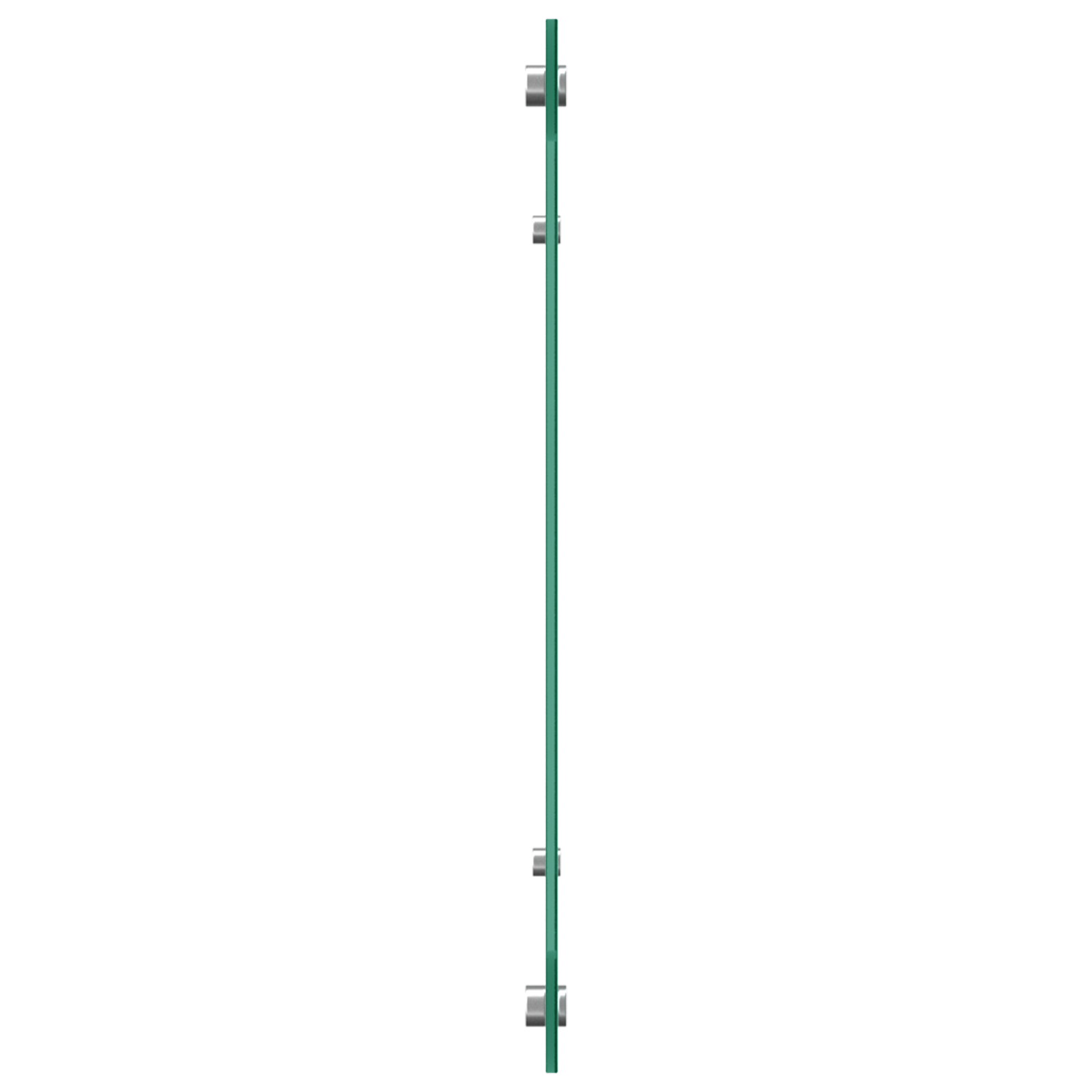 Kitchen Backsplash Black 110x50x0.6 cm Tempered Glass - Image 6