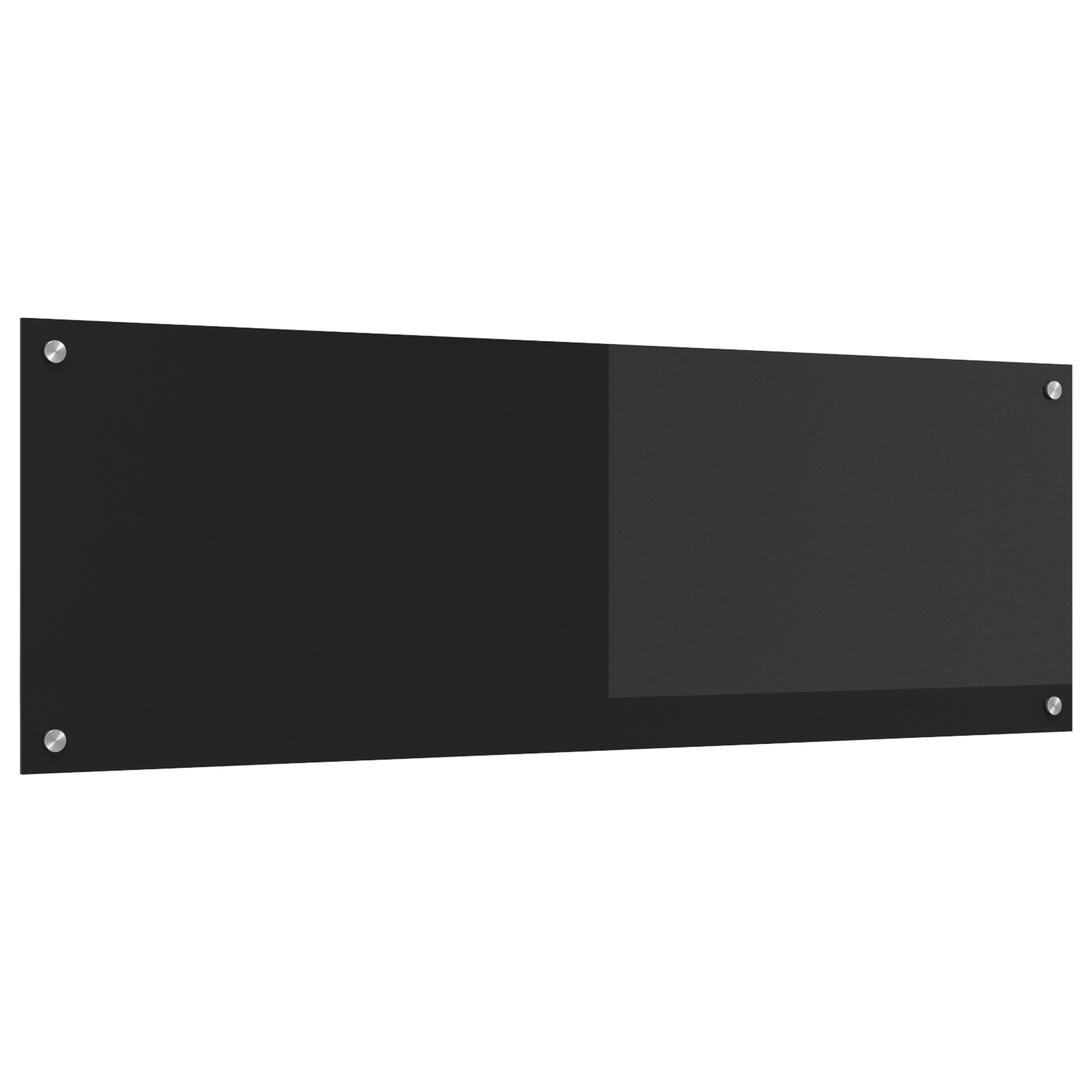 Black Tempered Glass Kitchen Backsplash 120x40x0.6 cm - Image 4