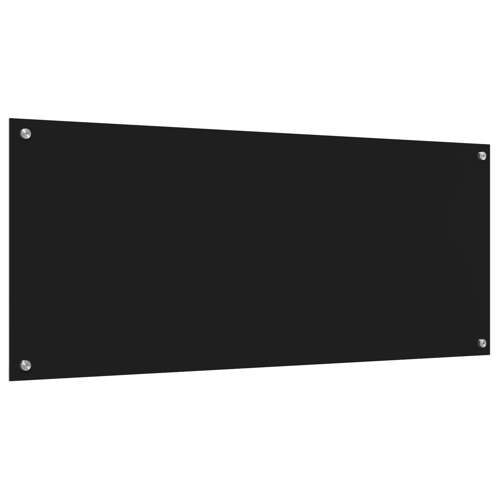 Kitchen Backsplash Black 120x50x0.6 cm Tempered Glass - Image 2