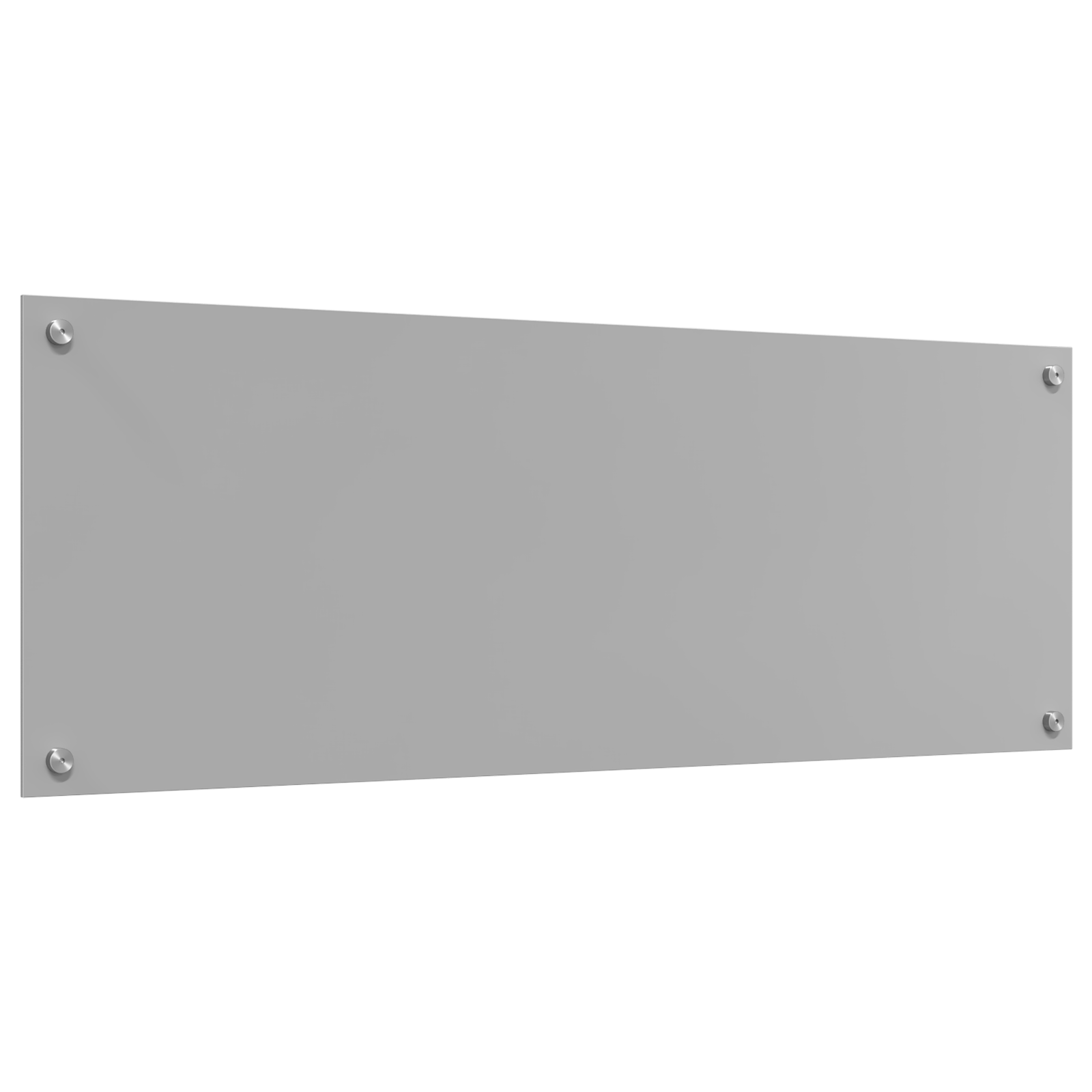 Kitchen Backsplash Light Grey 110x40x0.6 cm Tempered Glass - Image 2