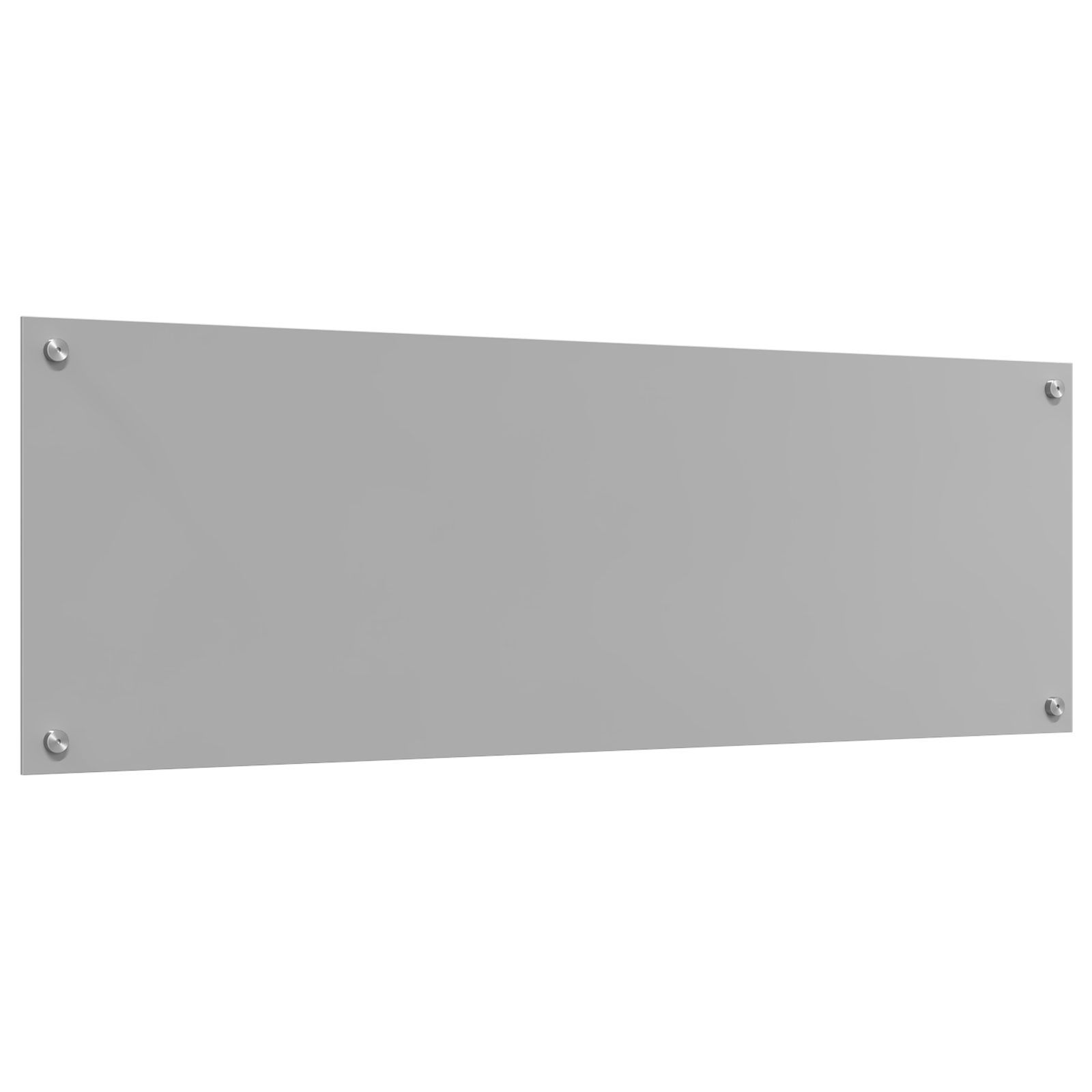 Kitchen Backsplash Light Grey 120x40x0.6 cm Tempered Glass - Image 2