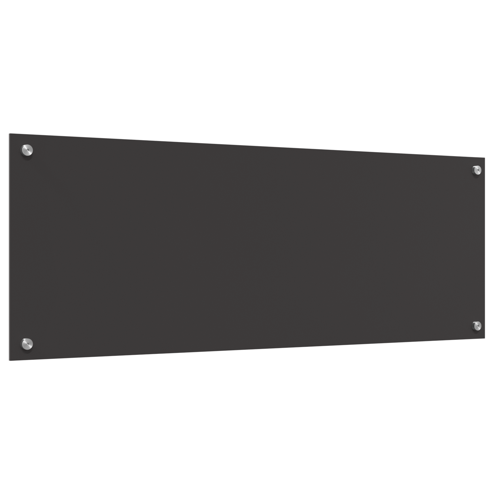 Dark Grey Kitchen Backsplash 110x40x0.6 cm - Tempered Glass - Image 2