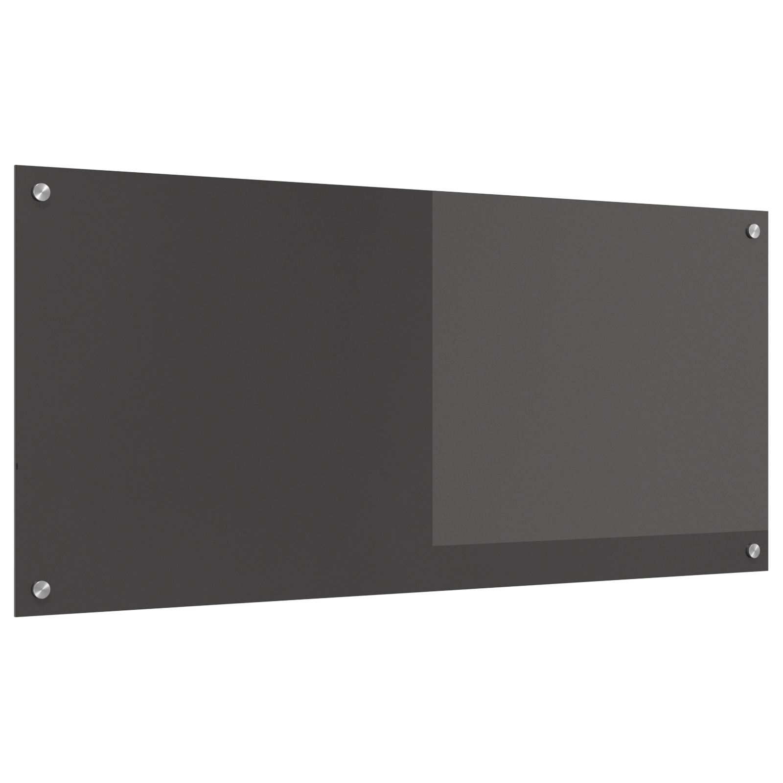 Kitchen Backsplash Dark Grey 110x50x0.6 cm Tempered Glass - Image 4