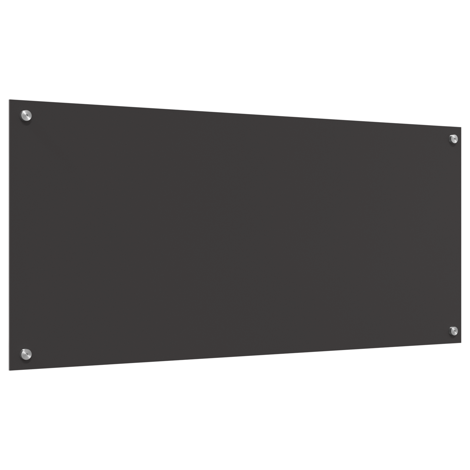 Kitchen Backsplash Dark Grey 110x50x0.6 cm Tempered Glass - Image 2