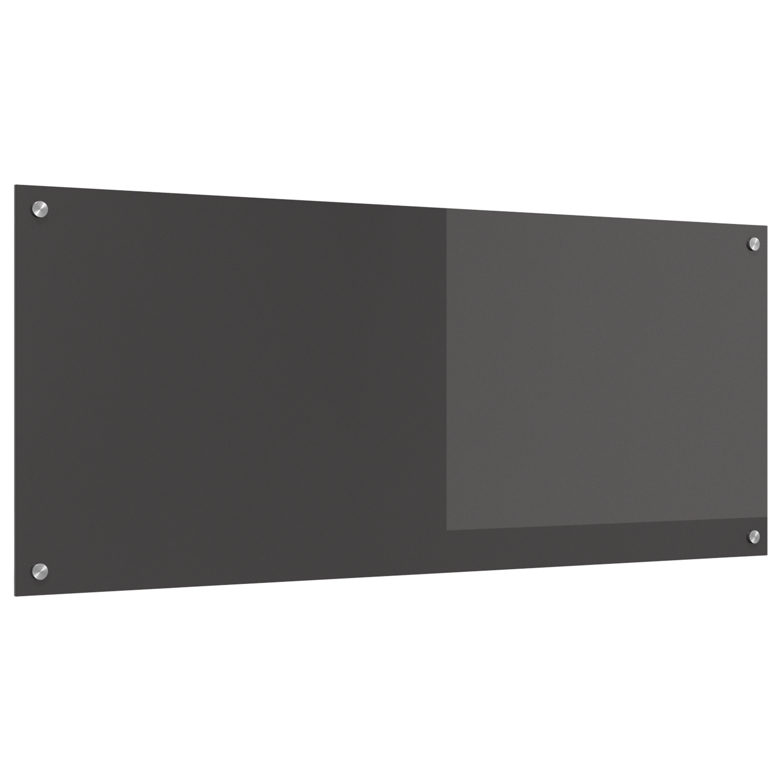 Dark Grey Kitchen Backsplash - 120x50x0.6 cm Tempered Glass - Image 4