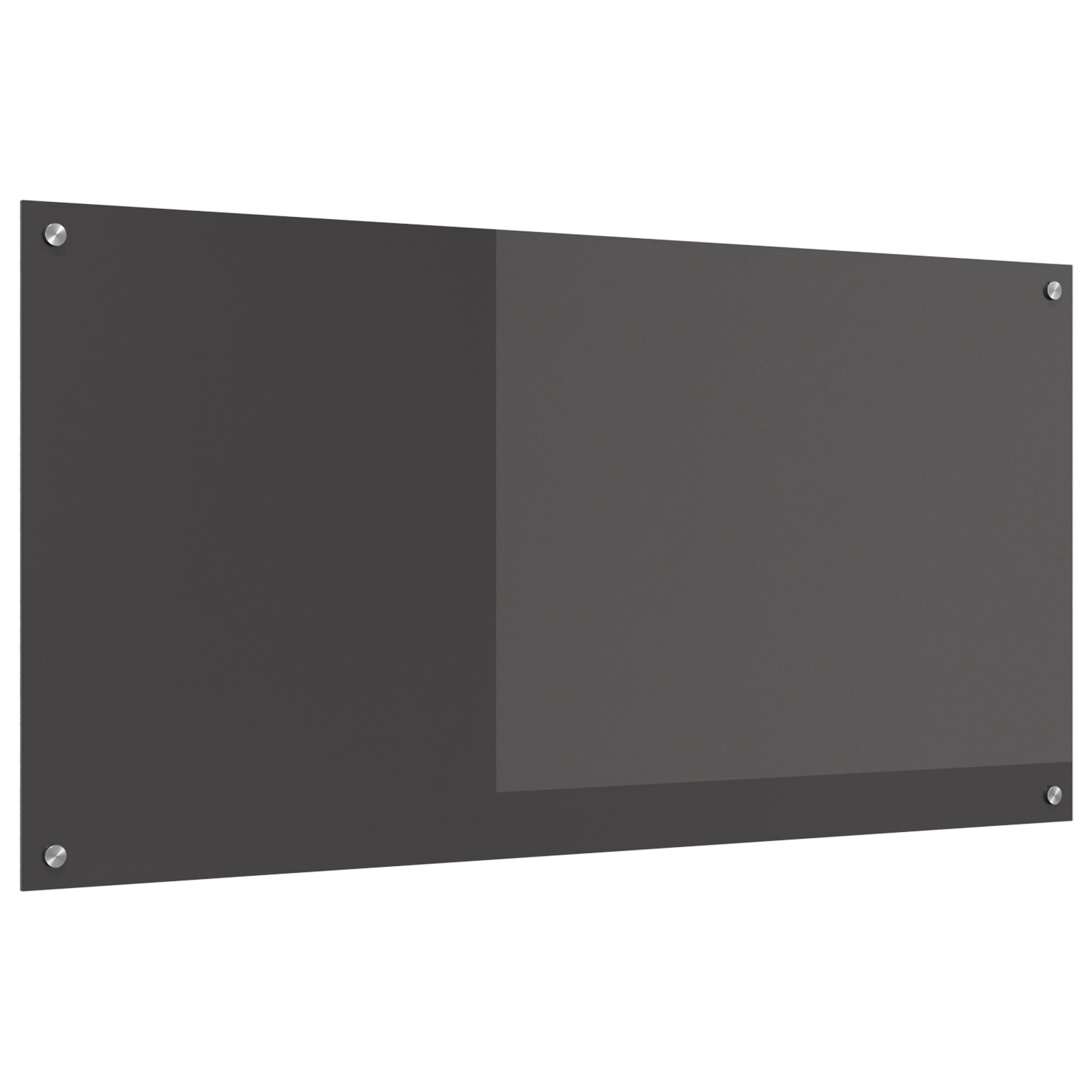 Dark Grey Kitchen Backsplash - 120x60x0.6 cm Tempered Glass - Image 4