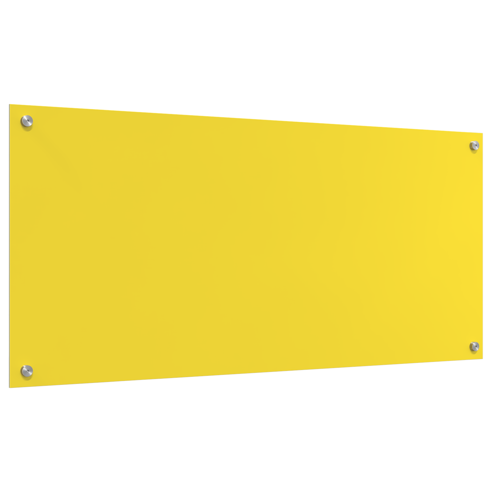 Kitchen Backsplash Yellow 110x50x0.6 cm Tempered Glass - Image 2