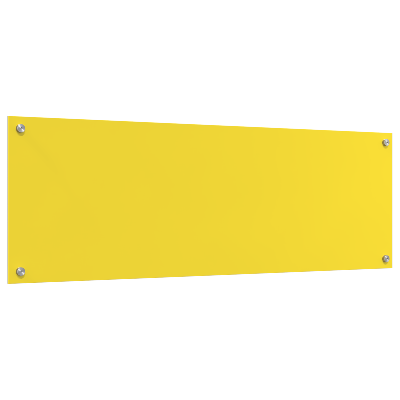 Kitchen Backsplash Yellow 120x40x0.6 cm Tempered Glass - Image 2