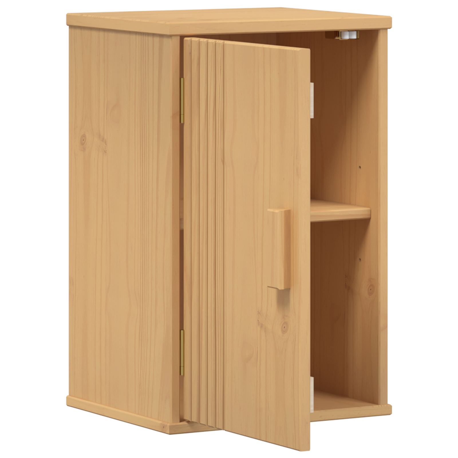 Bathroom Storage Cabinet 35x30x55 cm Solid Wood Pine - Image 5