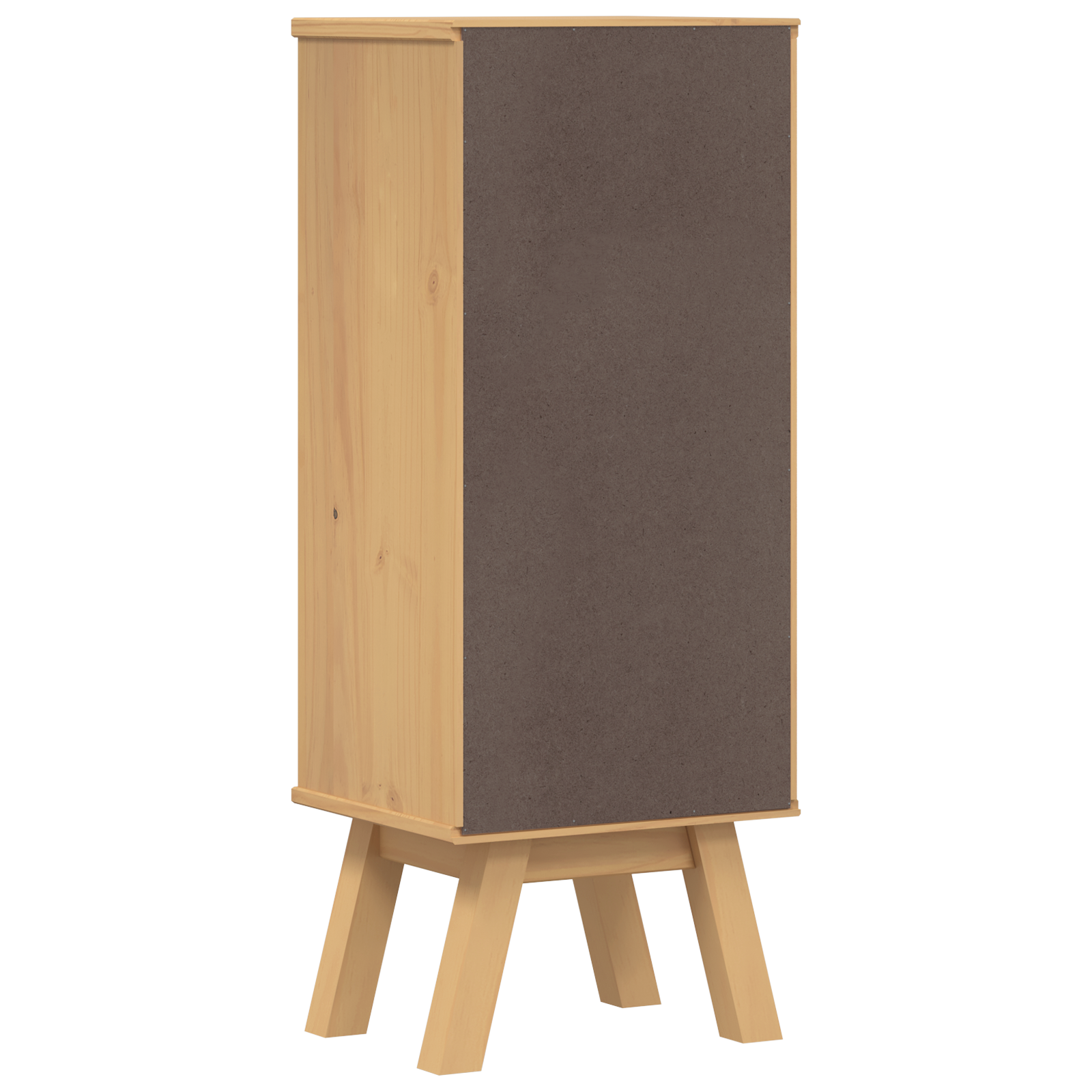 Bathroom Storage Cabinet 35x30x90 cm Solid Wood Pine - Image 8