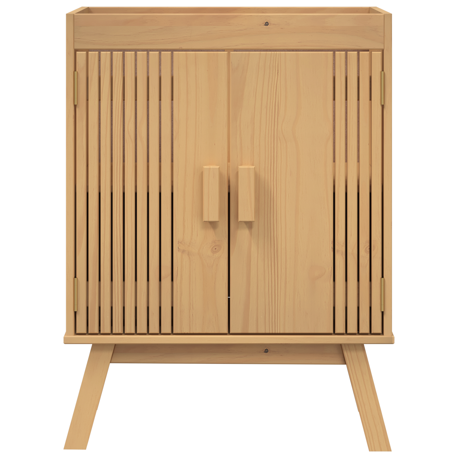 Sink Base Cabinet 114x43x73,5 cm Solid Wood Pine - Image 6