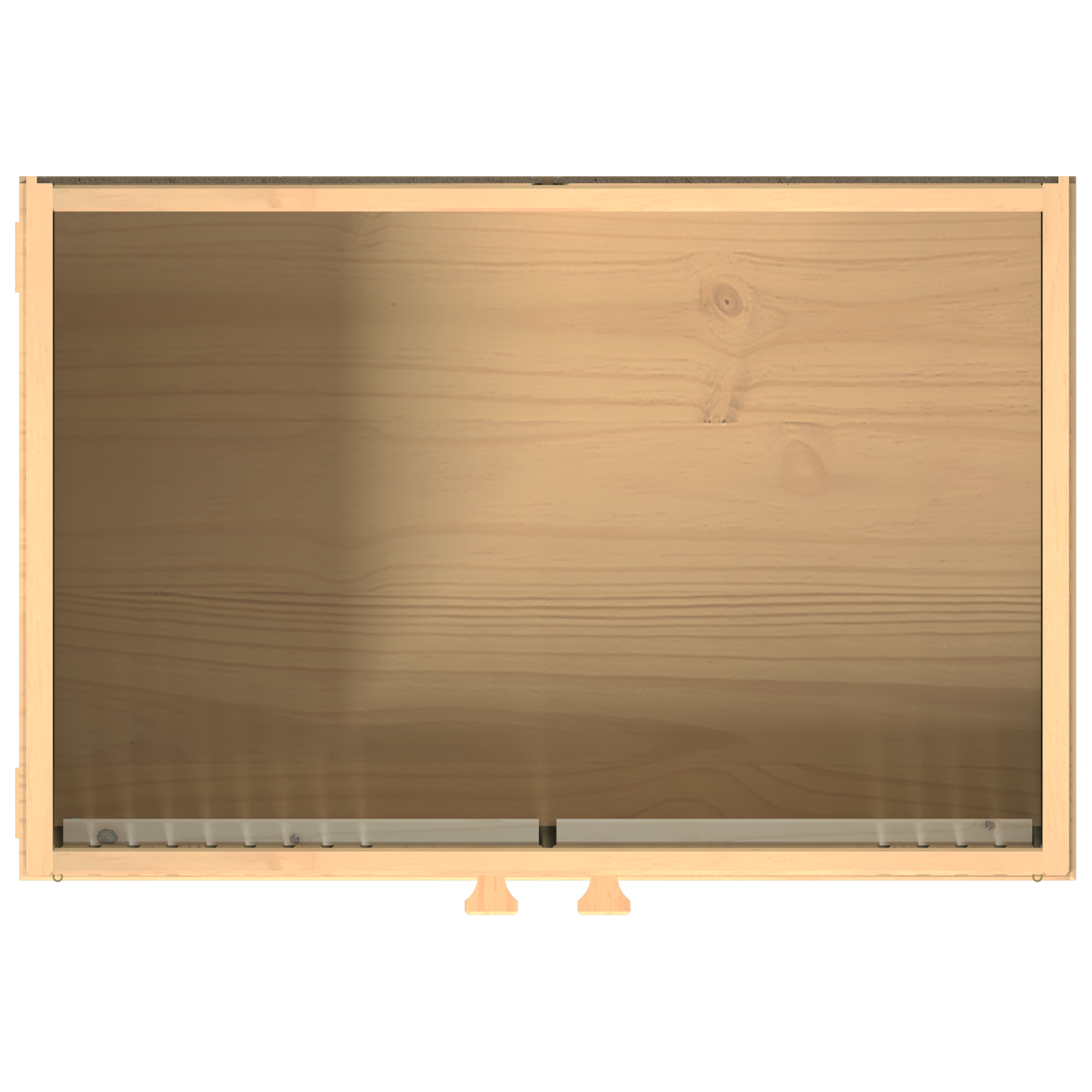Sink Base Cabinet 114x43x73,5 cm Solid Wood Pine - Image 9