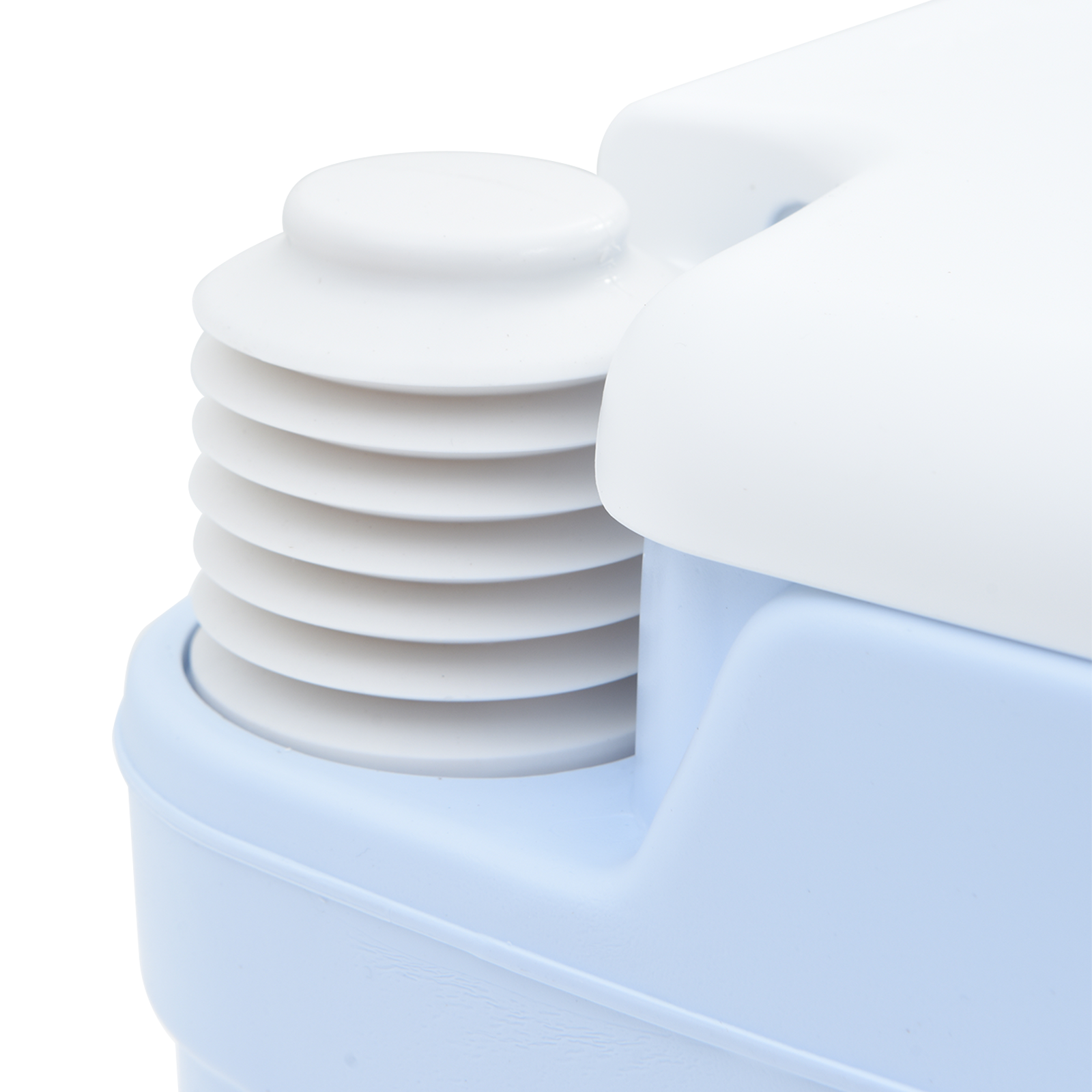 Portable Toilet Light Blue, White Plastic Light Blue Portable - Image 6