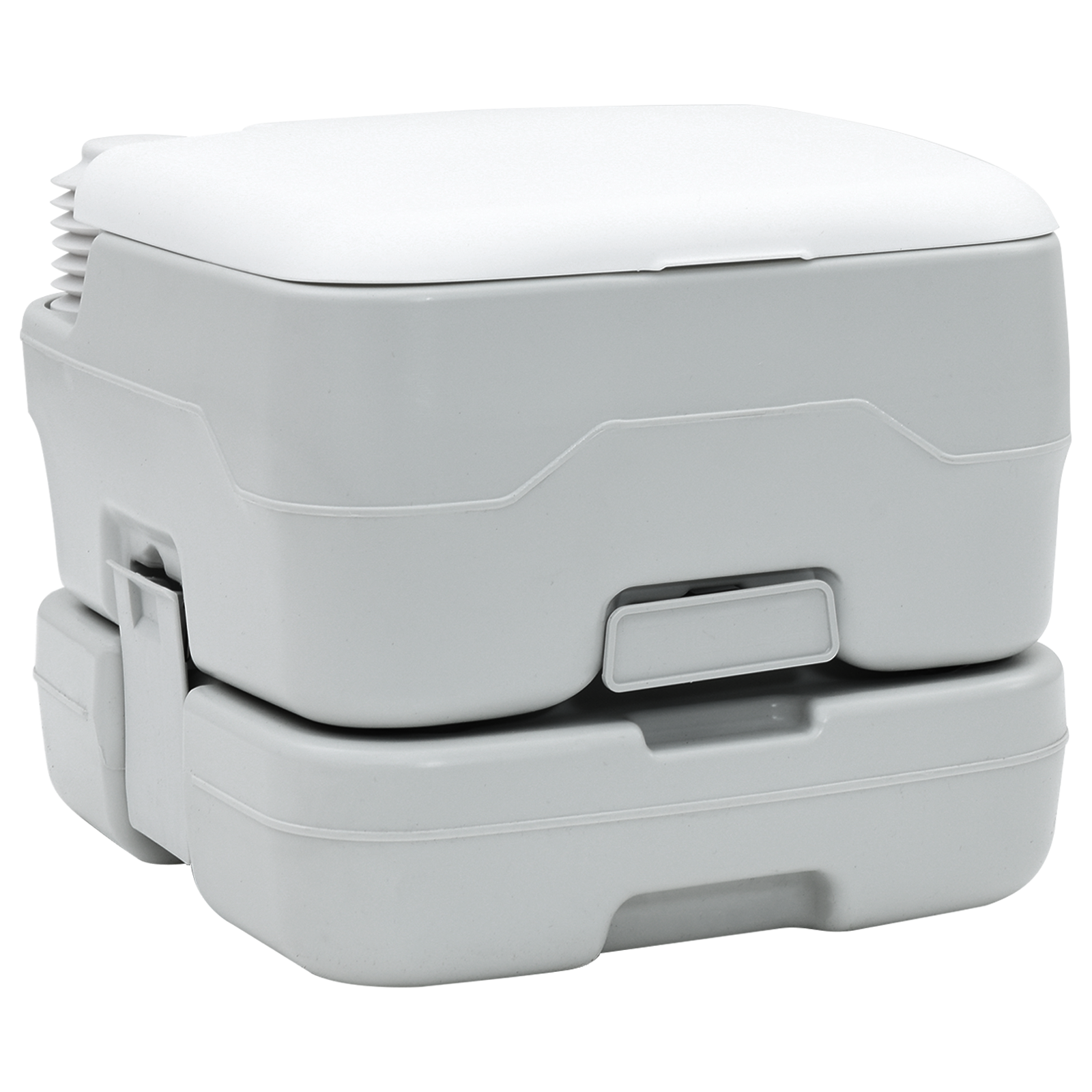 Camping Toilet Grey Body + White Lid + Cool Grey NA NA NA - Image 5