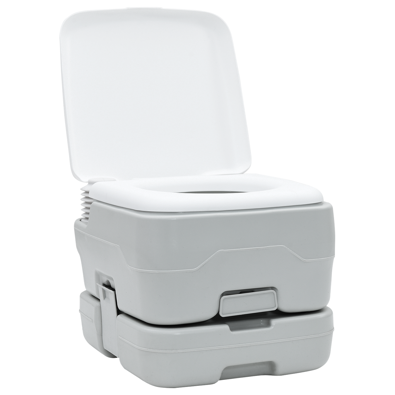Camping Toilet Grey Body + White Lid + Cool Grey NA NA NA - Image 6