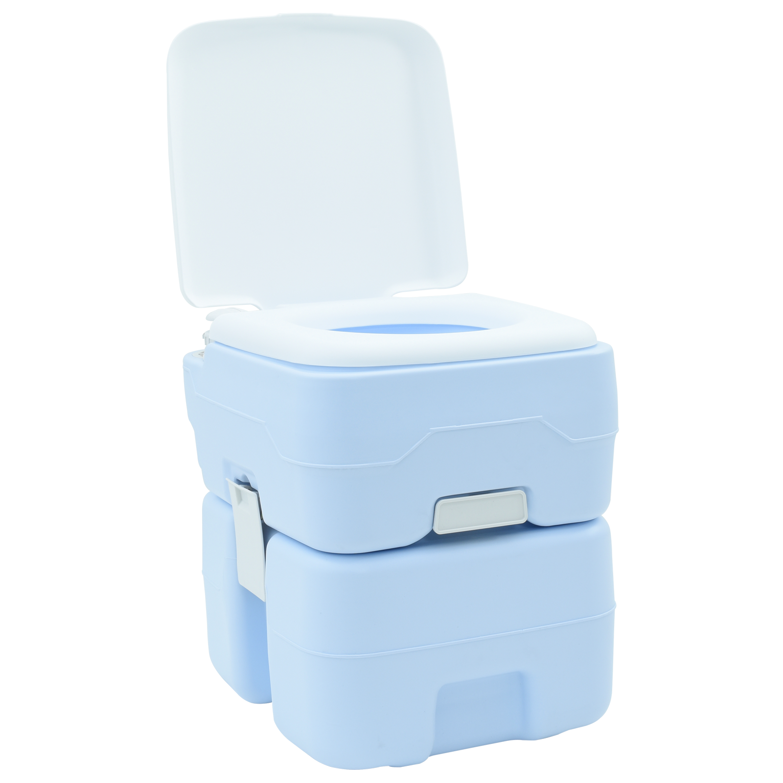 Camping loo light blue body+white lid NA NA NA - Image 2