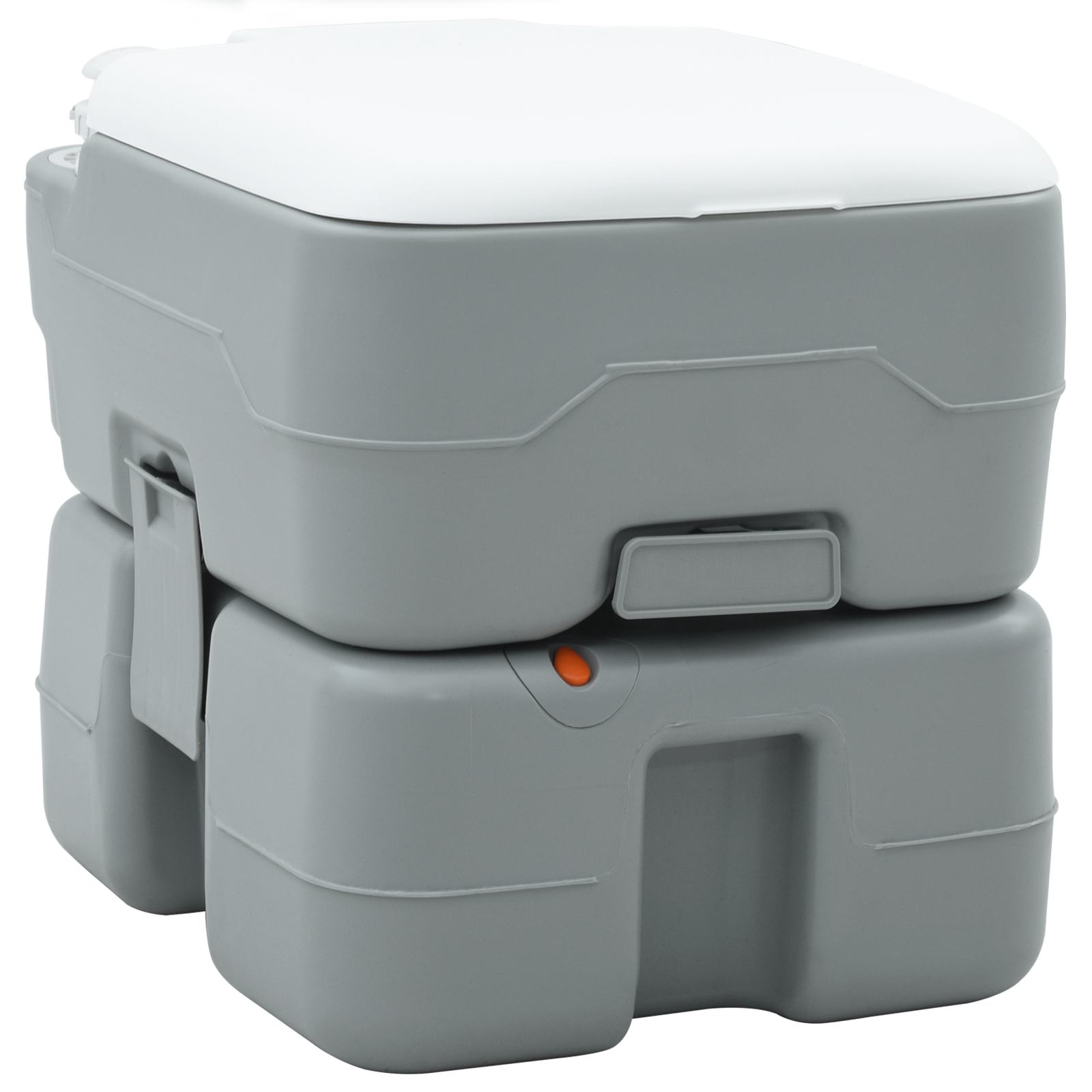 Camping Toilet Portable Grey 10L Fresh Water 20L Waste Tank