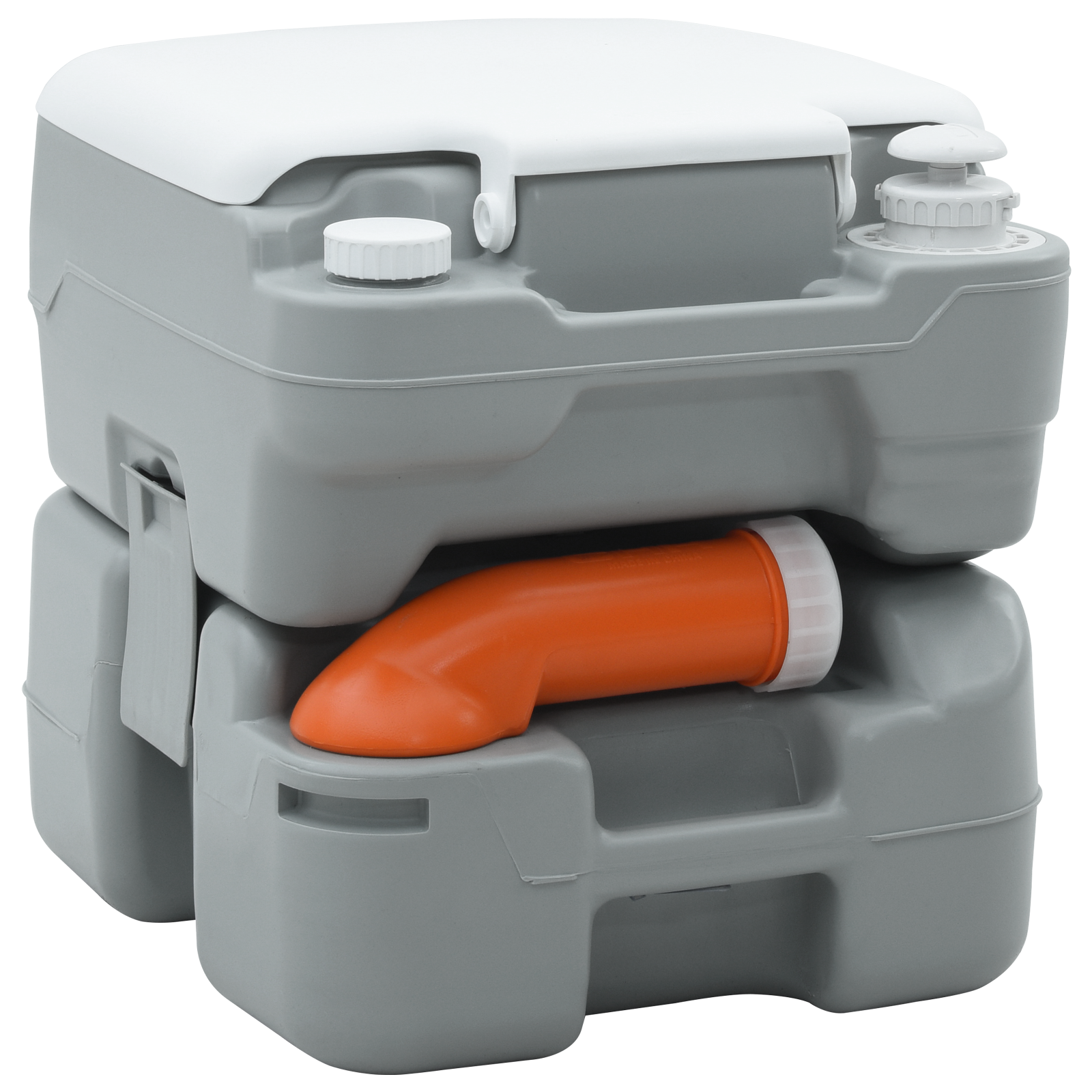 Camping Toilet Portable Grey 10L Fresh Water 20L Waste Tank - Image 5