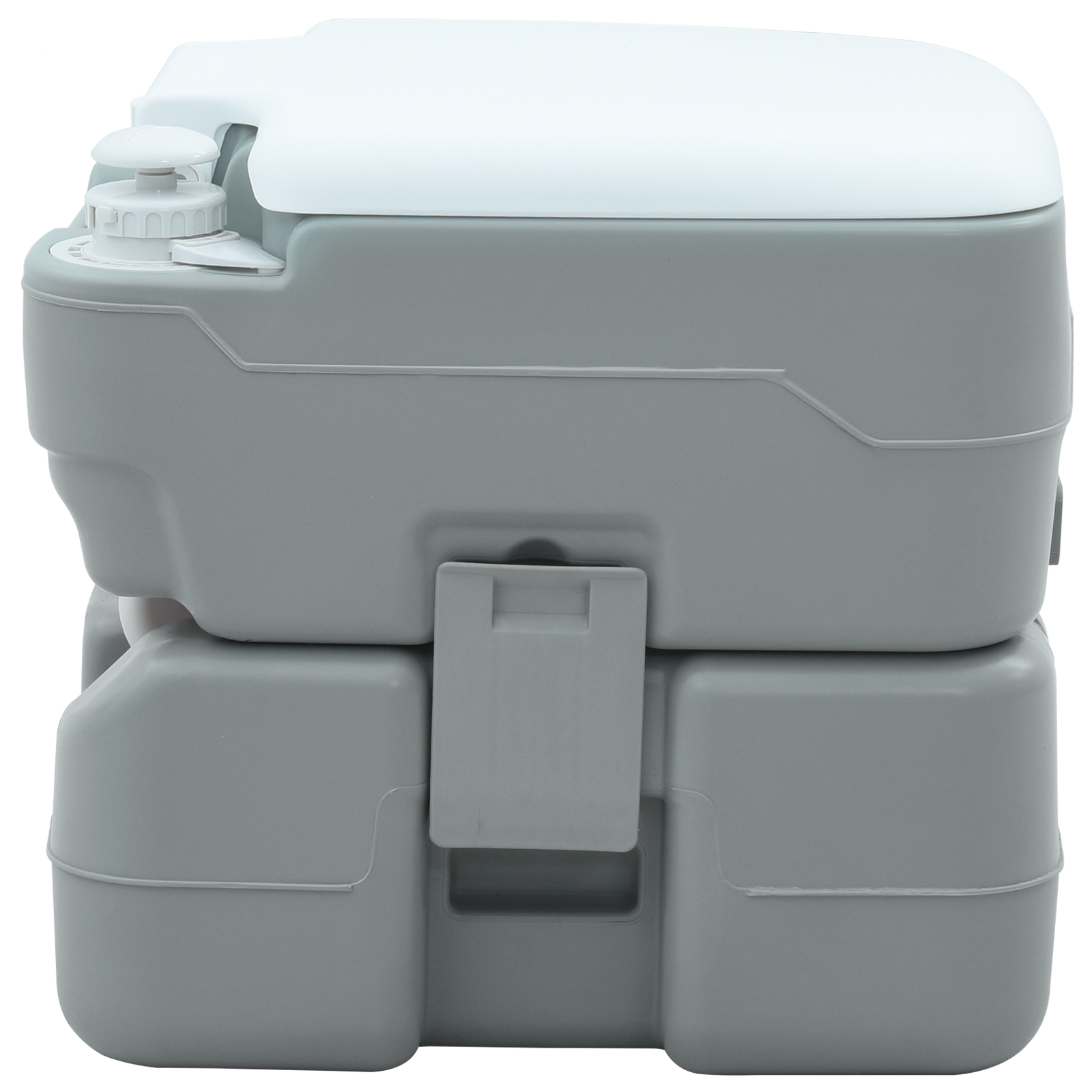 Camping Toilet Portable Grey 10L Fresh Water 20L Waste Tank - Image 4