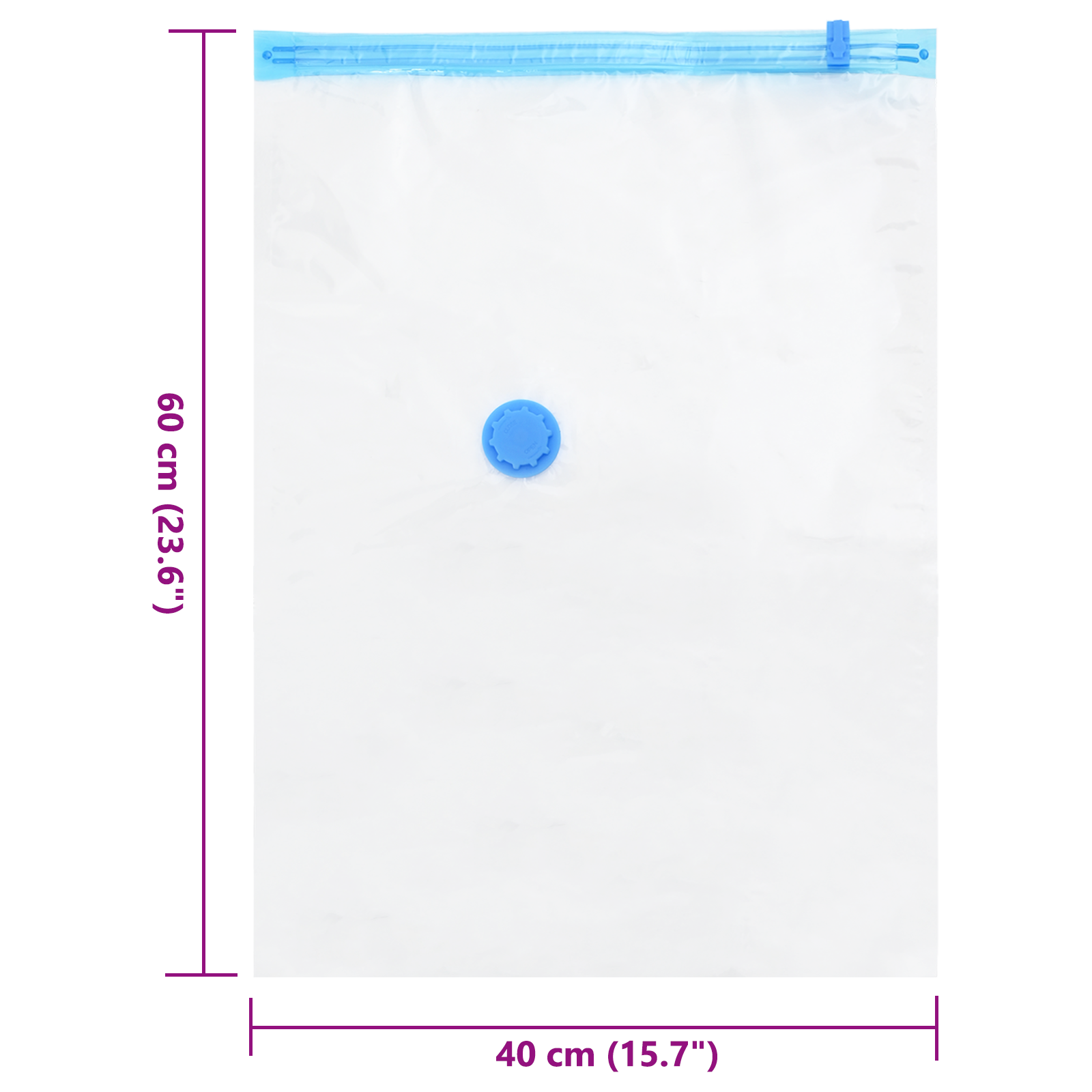 Vacuum Storage Bags 5 pack 60x40 cm - Image 8