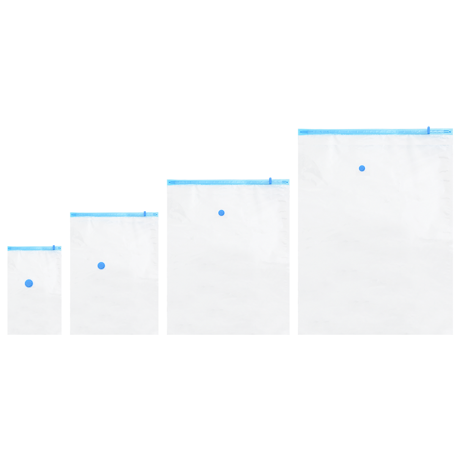 Vacuum Storage Bags - 15 Pack, 4 Sizes - Image 3