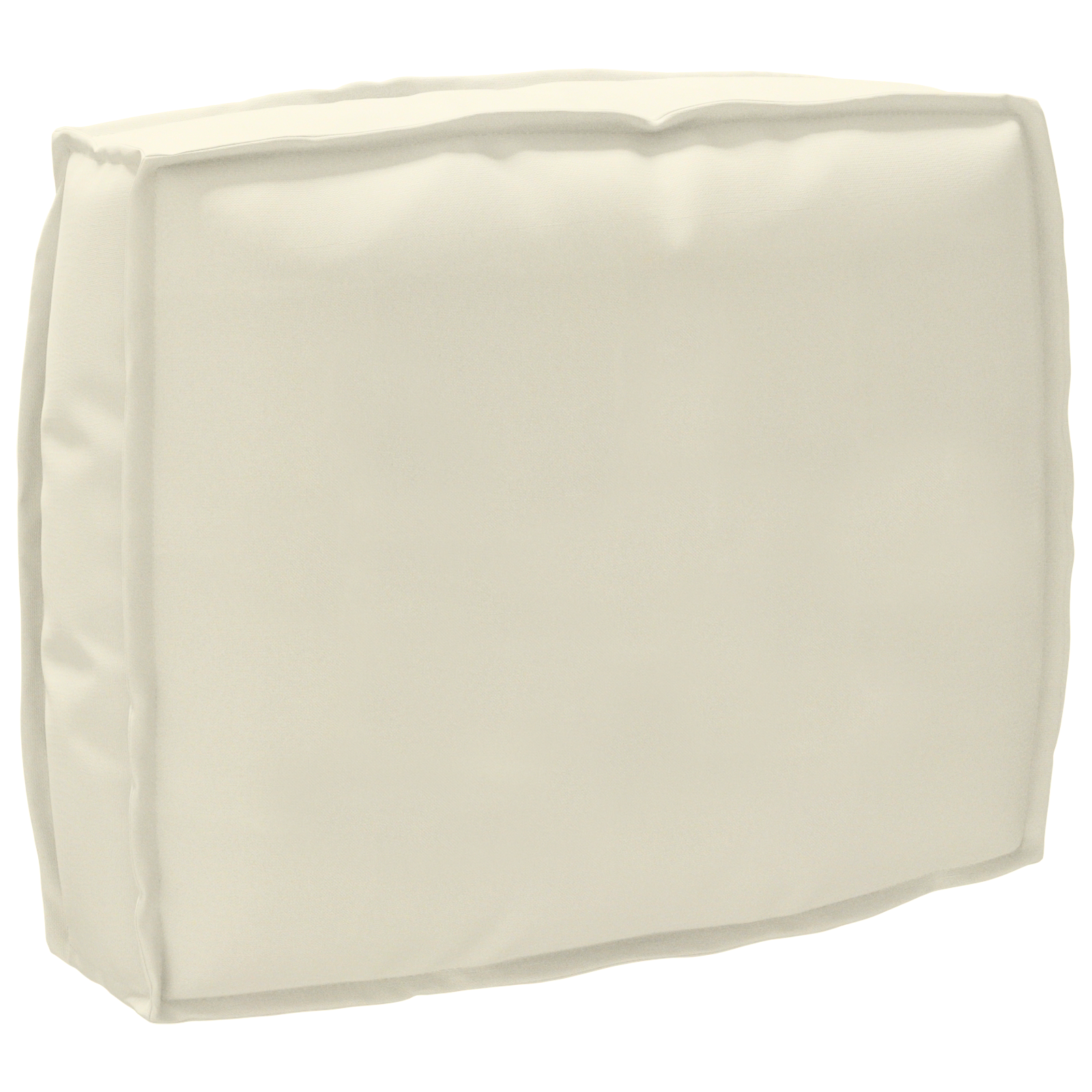 Thumbnail - vidaXL Palettkissen für die Rückenlehne in Creme, 50x40x12 cm, aus Oxford-Stoff