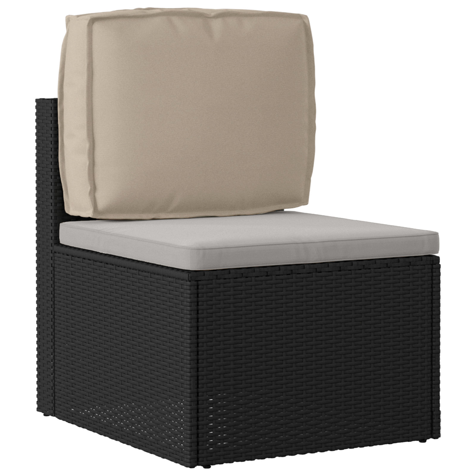 Pallet Cushion for Backrest Taupe 50x40x12 cm Oxford Fabric - Image 2