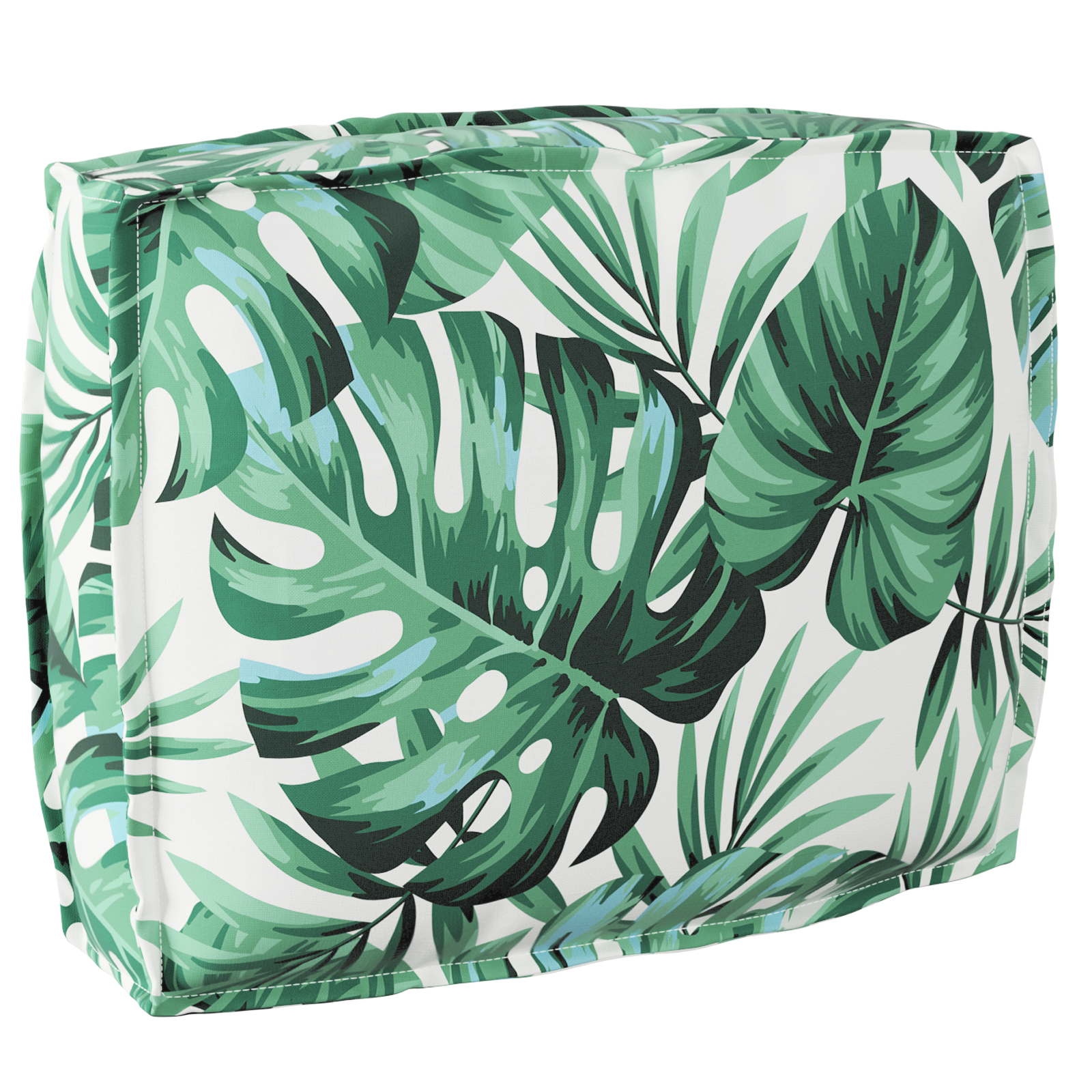 vidaXL Pernă pentru spătar din paleți model frunze 50 x 40 x 12 cm