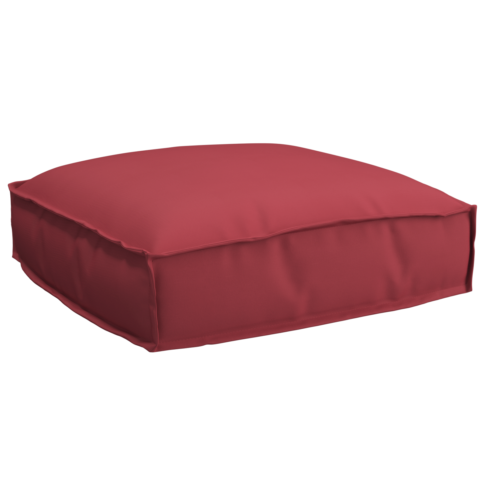 Palletkussen Bordeauxrood 50x50x12 cm Oxford-stof