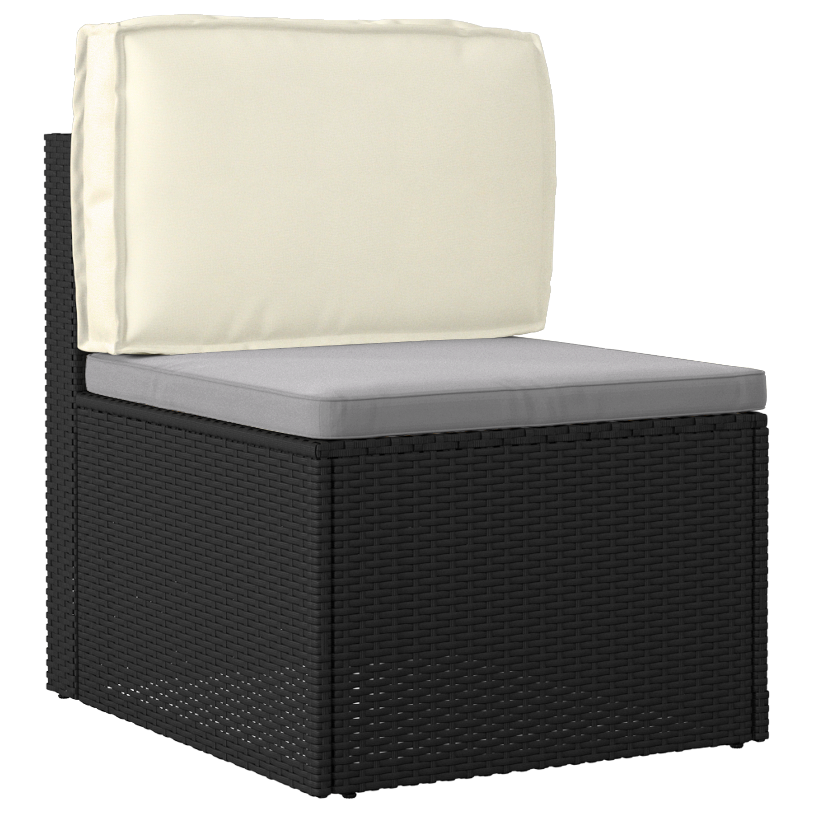 Kaubaaluse seljatoepadi cream 60 x 40 x 12 cm Oxfordi kangas - Image 2