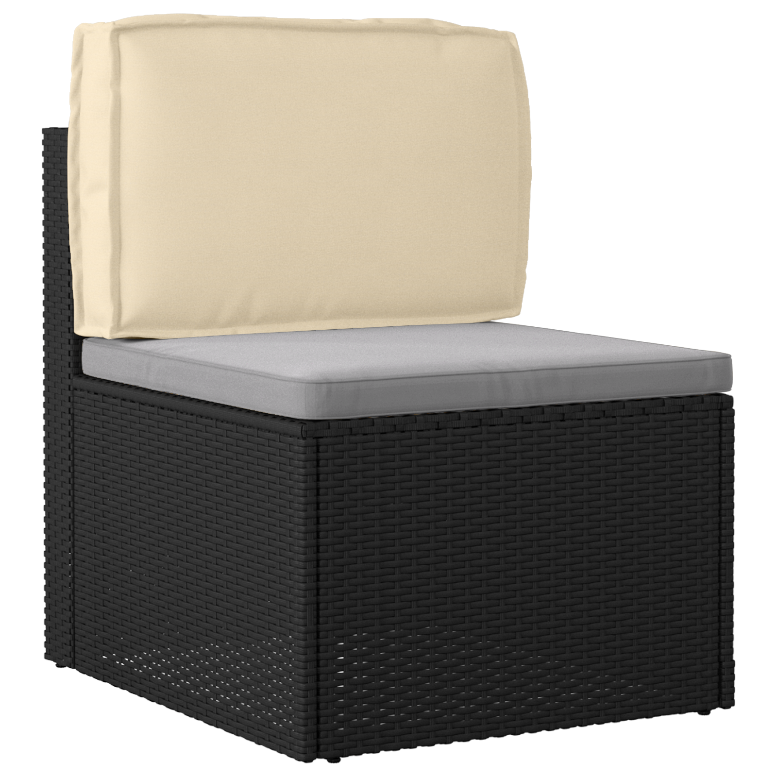 Kaubaaluse seljatoepadi Beež 60 x 40 x 12 cm Oxfordi kangas - Image 2