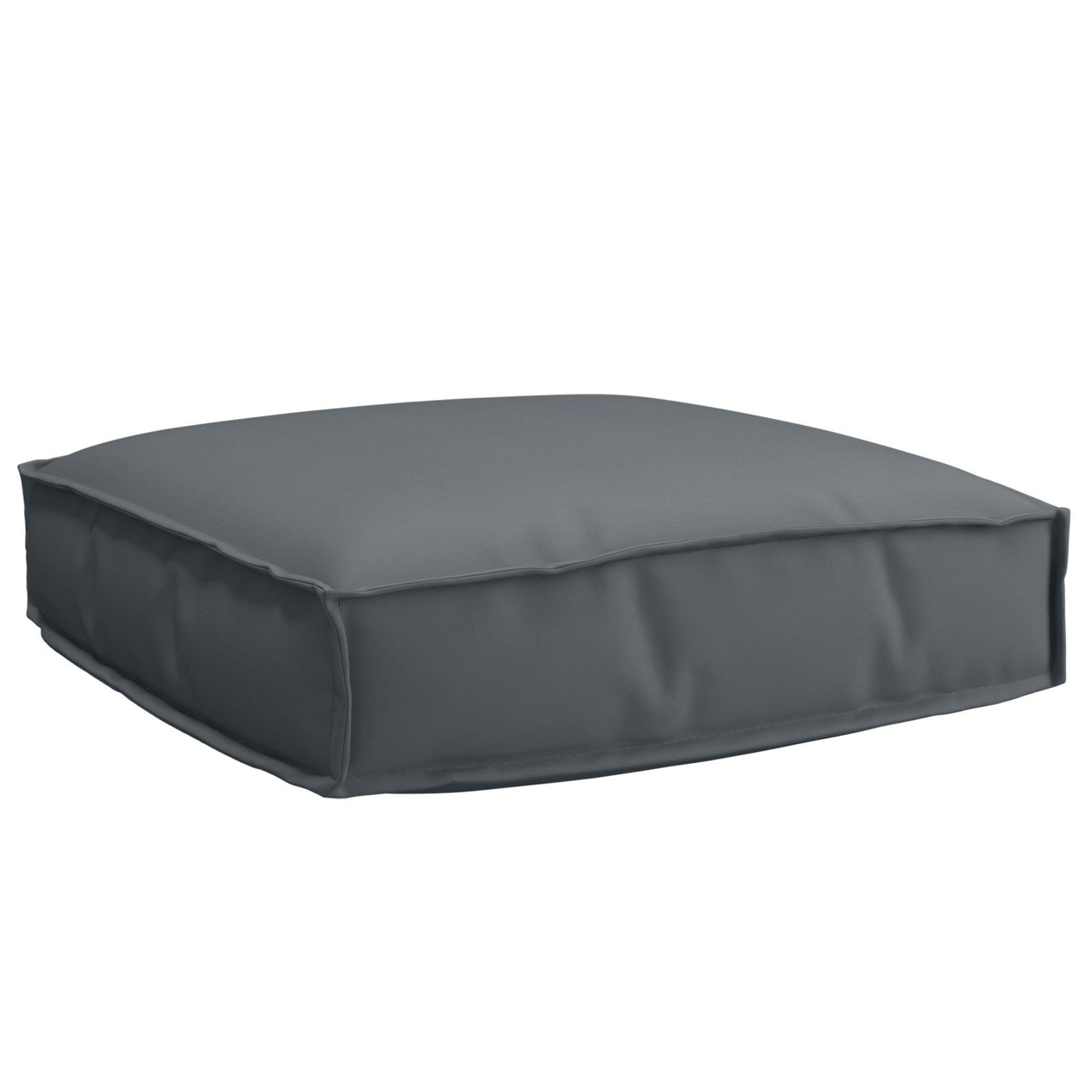 Palletkussen zitting 60x60x12 cm oxford stof antraciet