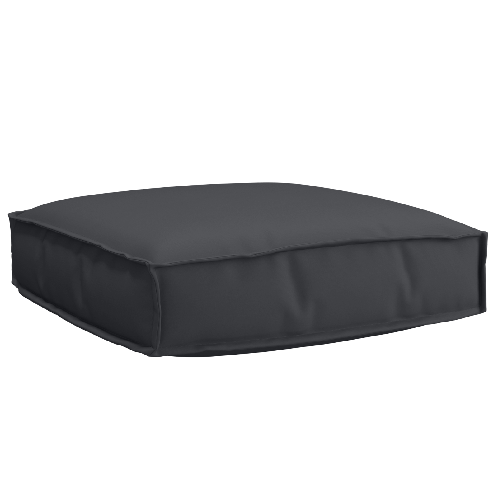Palletkussen zitting 60x60x12 cm oxford stof zwart