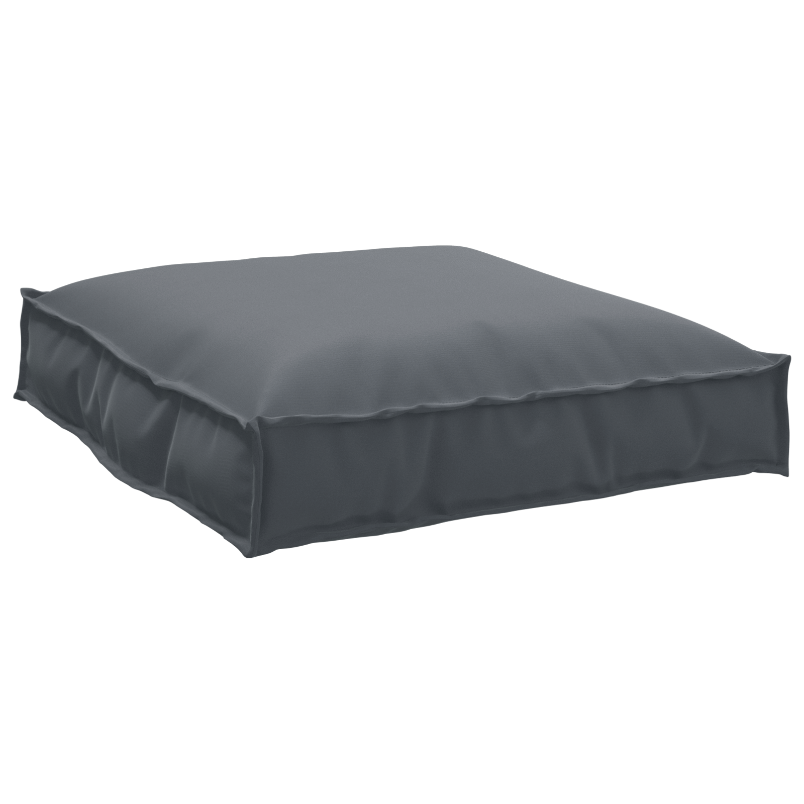 Palletkussen voor zitplaats Anthraciet 70x70x12 cm Oxford Stof