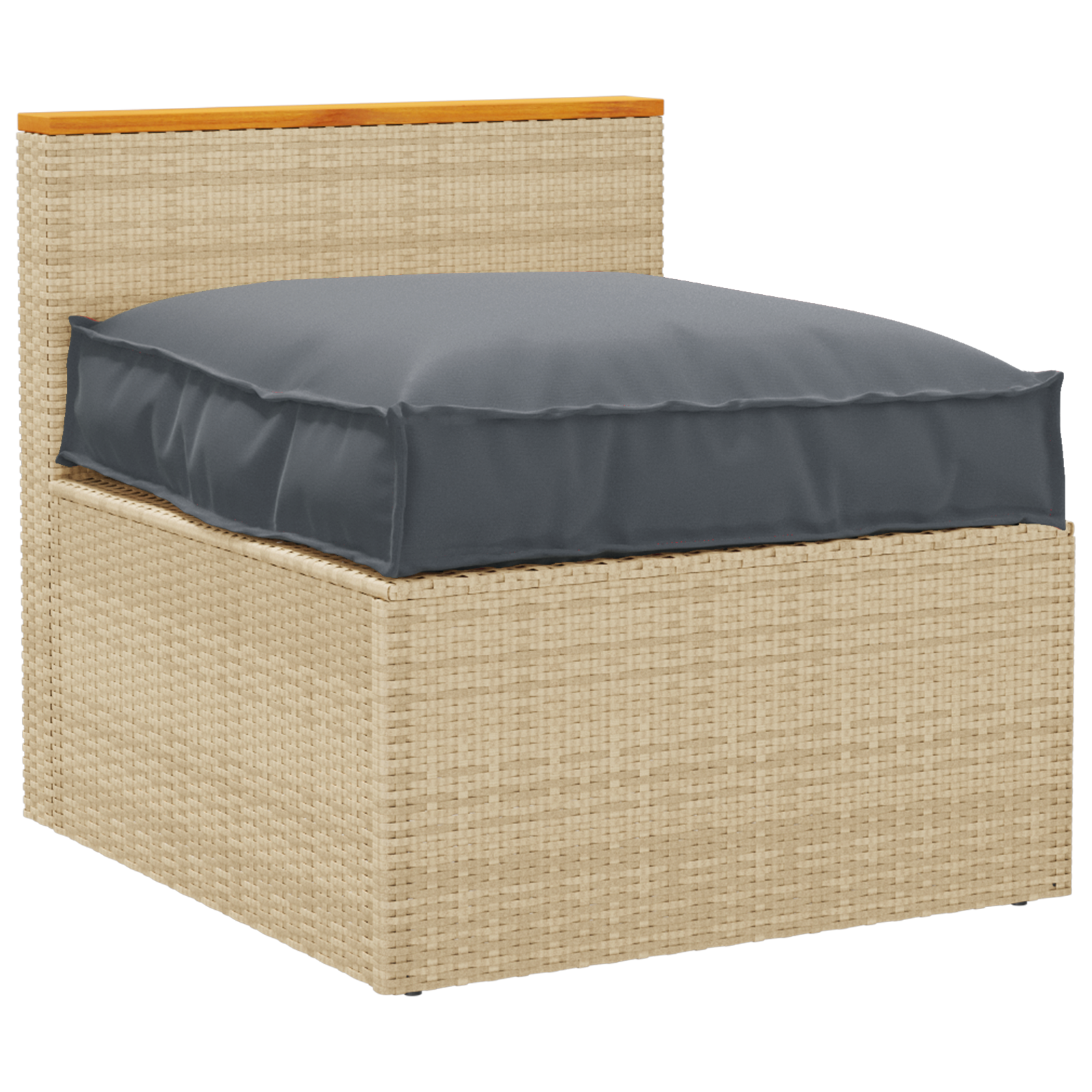 Kaubaaluse istmepadi Antratsiit 70 x 70 x 12 cm Oxfordi kangas - Image 2