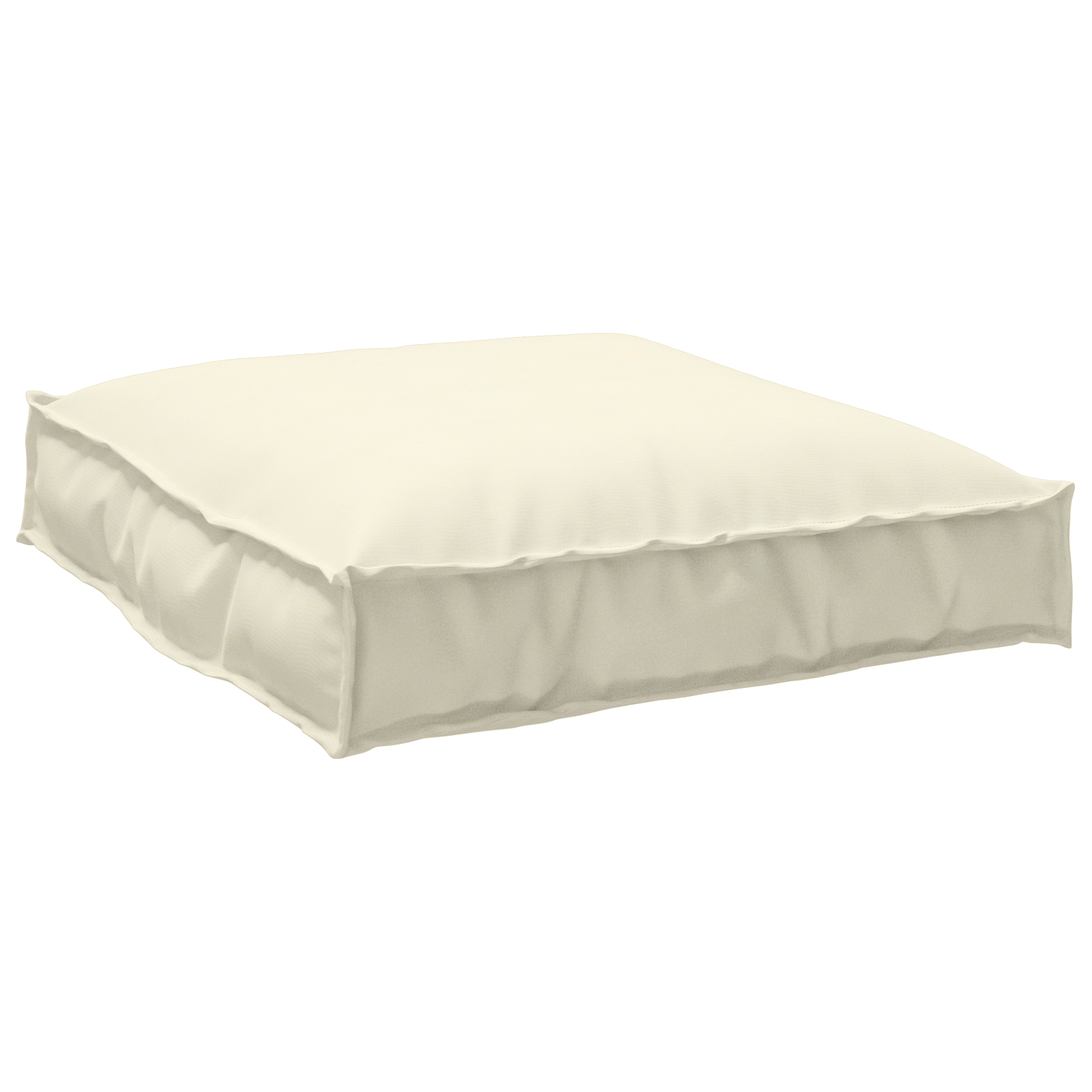 Thumbnail - vidaXL Palettenkissen Sitz Creme 70 x 70 x 12 cm aus Oxford-Gewebe