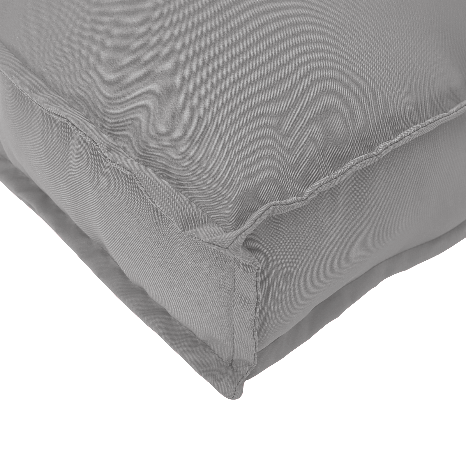 Kussen Grijs 80 x 80 x 12 cm Oxford Stof