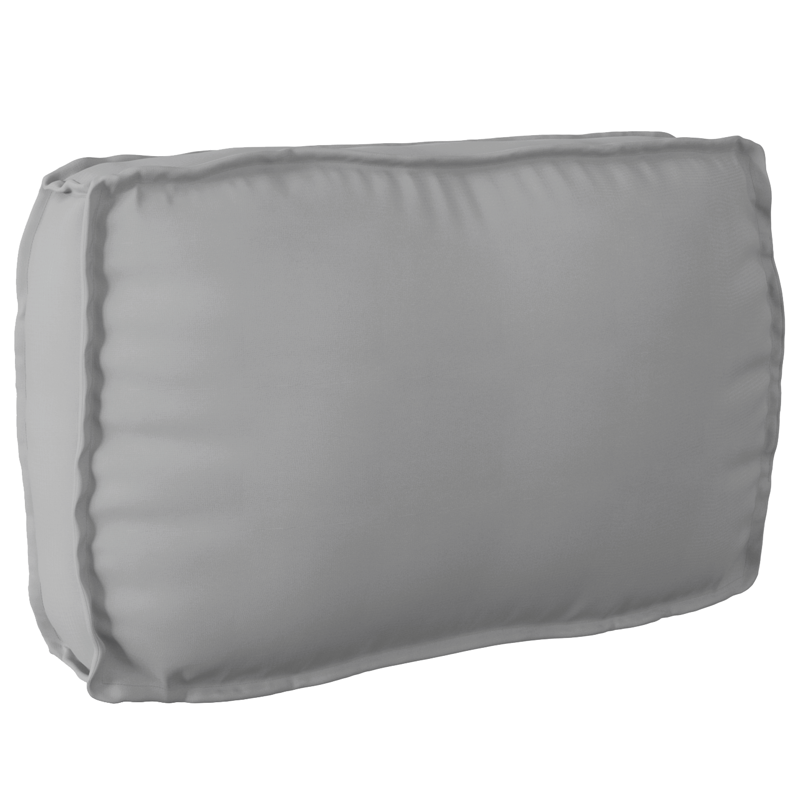 Palletkussen voor Rugsteun Grijs 70x40x12 cm Oxford Stof