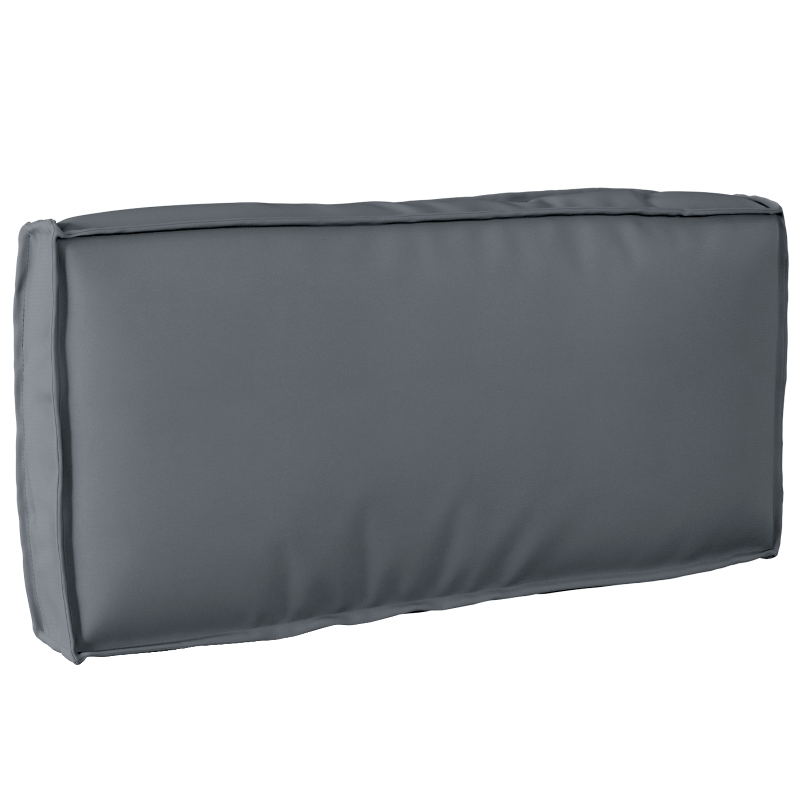 Pallet Kussen voor Rugsteun Anthraciet 80x40x12 cm Oxford Stof