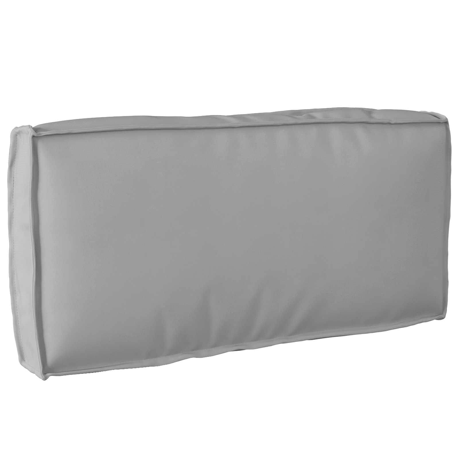 Palletkussen voor Rugsteun Grijs 80x40x12 cm Oxford Stof