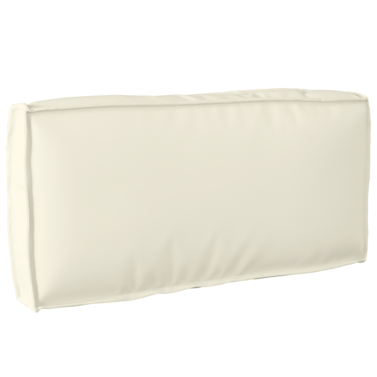 Palletkussen voor Rugleuning Crème 80x40x12 cm Oxford Stof