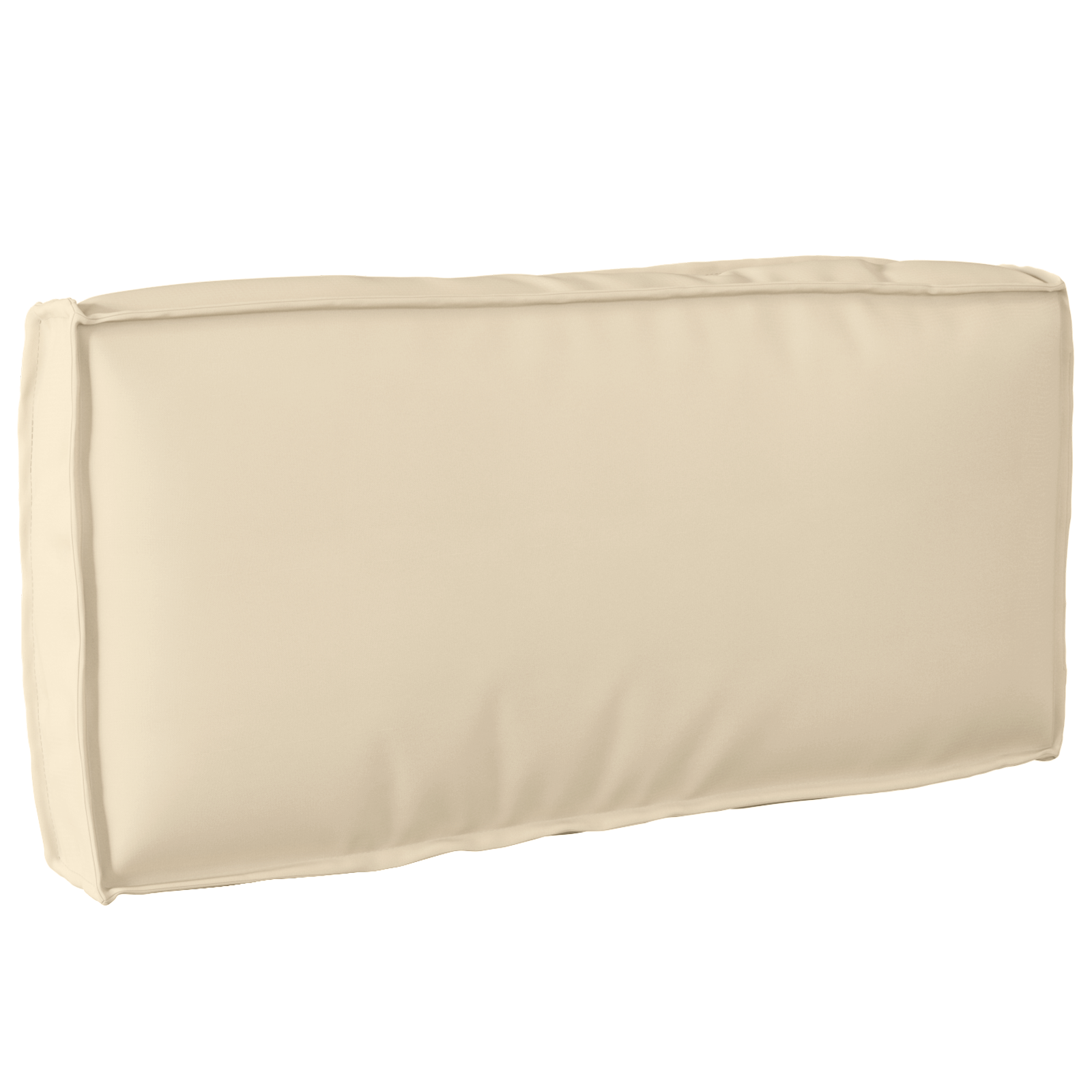 Palletkussen voor Rugsteun Beige 80x40x12 cm Oxford Stof